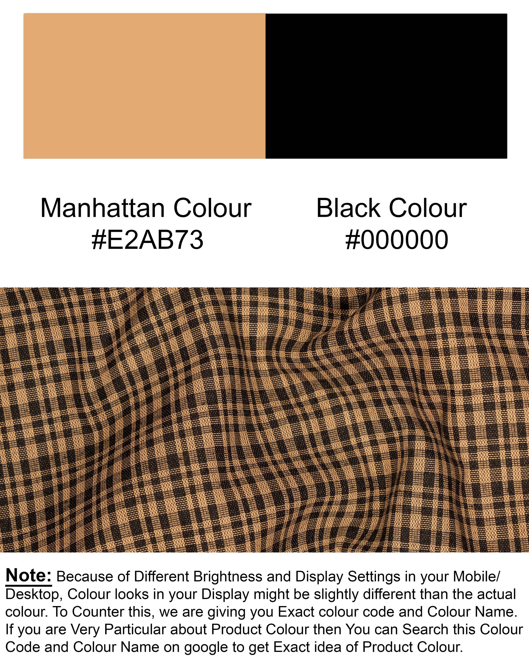 Manhattan Brown and Black Premium Cotton Belt Closure Sports Waistcoat V1577-36, V1577-38, V1577-40, V1577-42, V1577-44, V1577-46, V1577-48, V1577-50, V1577-52, V1577-54, V1577-56, V1577-58, V1577-60