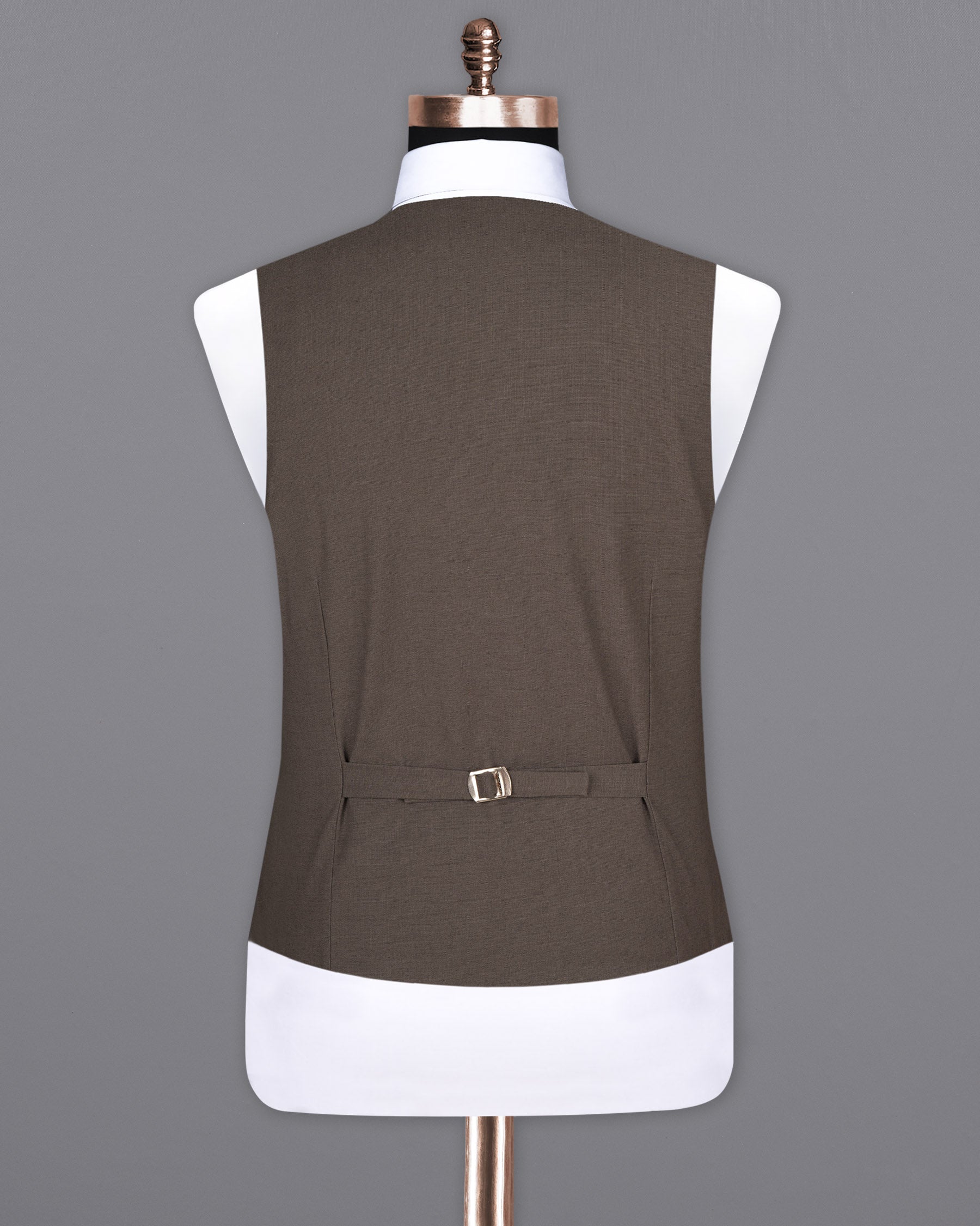 Emperor Brown Premium Cotton Waistcoat V1617-36, V1617-38, V1617-40, V1617-42, V1617-44, V1617-46, V1617-48, V1617-50, V1617-52, V1617-54, V1617-56, V1617-58, V1617-60