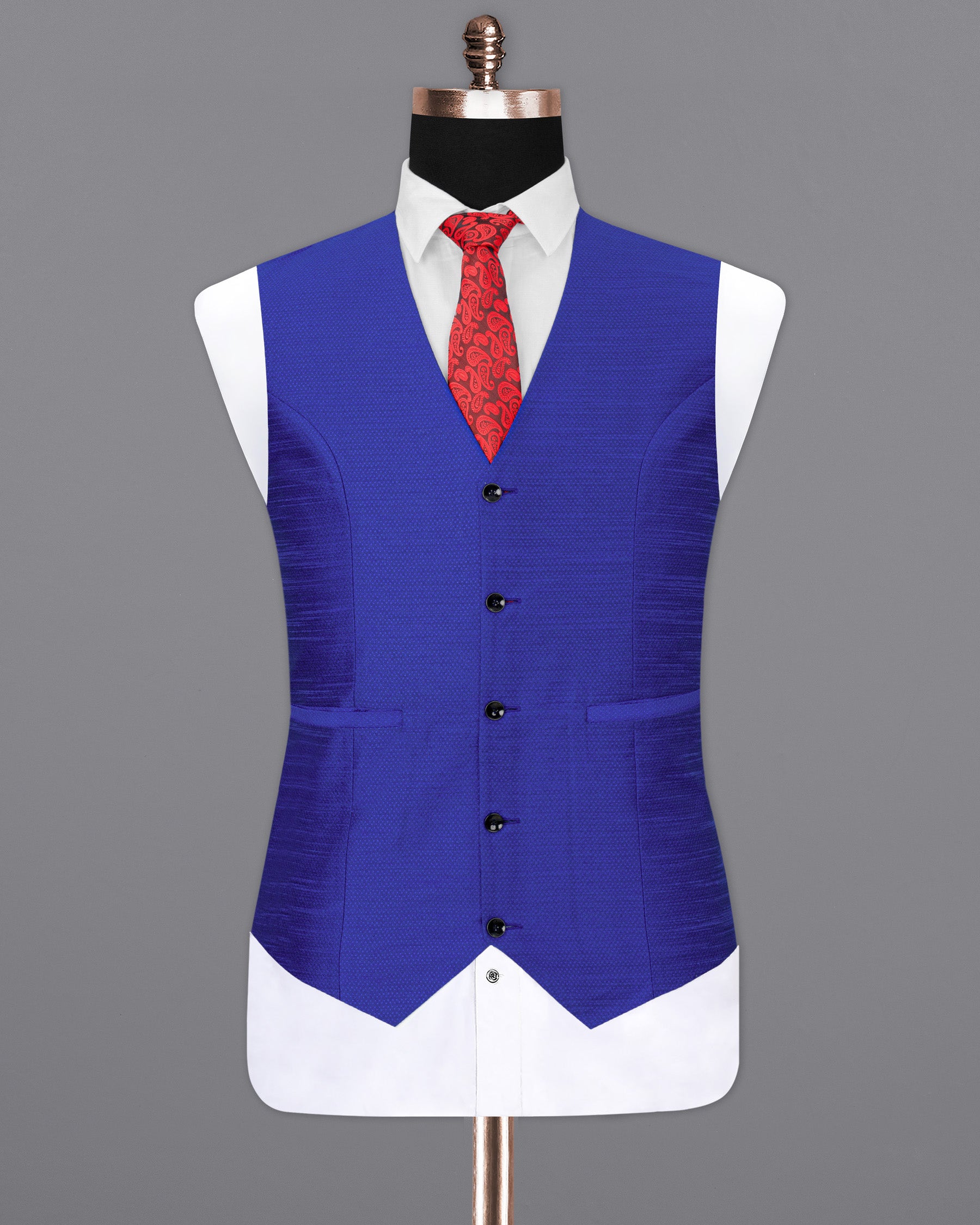 Biscay Blue Super Soft Waistcoat