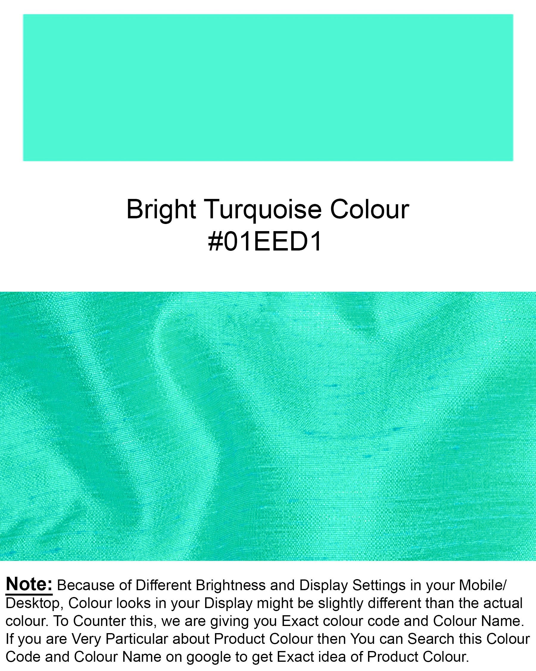 Bright Turquoise Textured  Waistcoat V1640-36, V1640-38, V1640-40, V1640-42, V1640-44, V1640-46, V1640-48, V1640-50, V1640-52, V1640-54, V1640-56, V1640-58, V1640-60