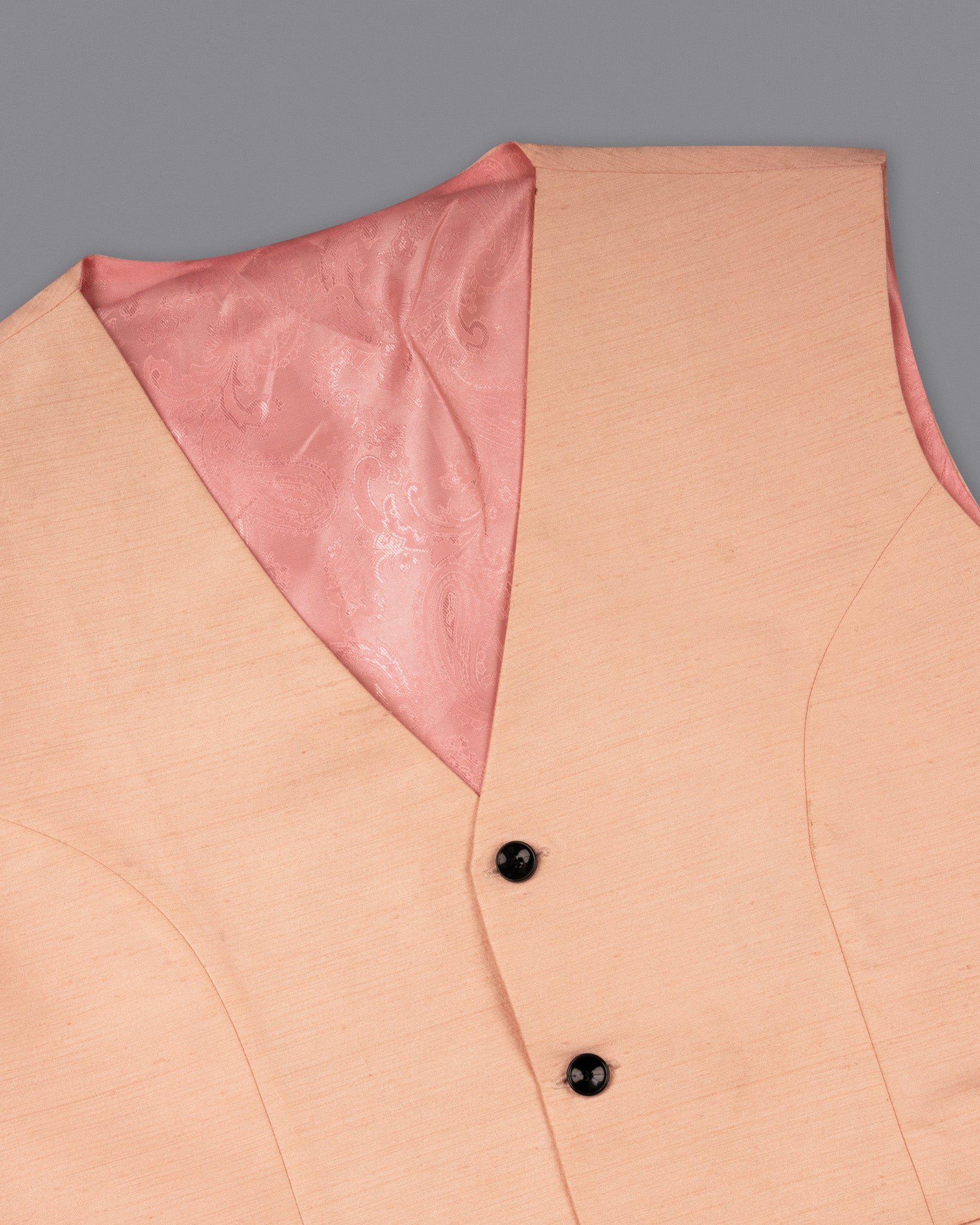 Cashmere Textured  Waistcoat