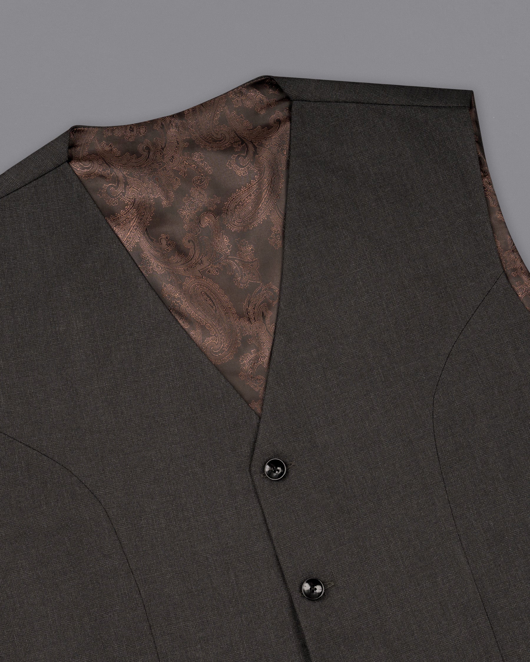 Mine Shaft Brown Waistcoat