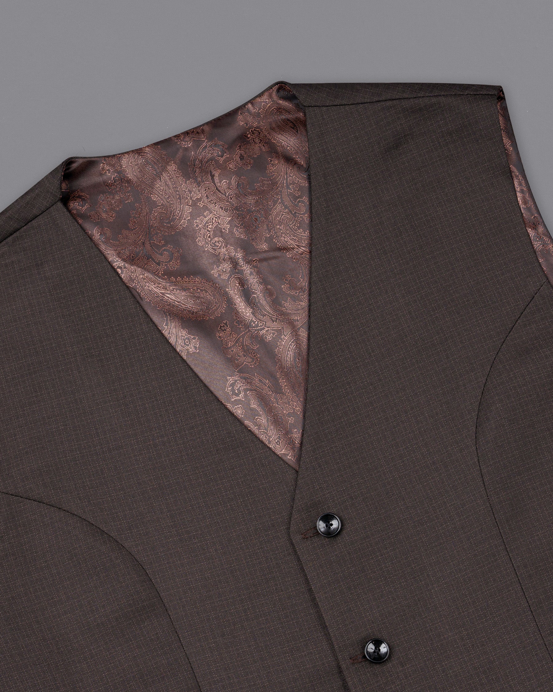 Masala Brown Waistcoat