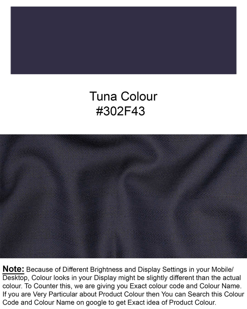 Tuna Blue Waistcoat V1850-36, V1850-38, V1850-40, V1850-42, V1850-44, V1850-46, V1850-48, V1850-50, V1850-52, V1850-54, V1850-56, V1850-58, V1850-60
