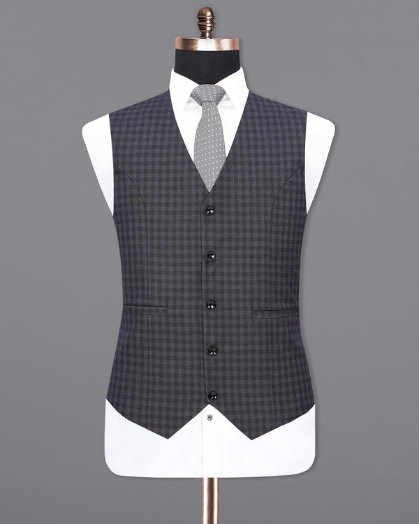 Tuna Gray Waistcoat V1856-36, V1856-38, V1856-40, V1856-42, V1856-44, V1856-46, V1856-48, V1856-50, V1856-52, V1856-54, V1856-56, V1856-58, V1856-60