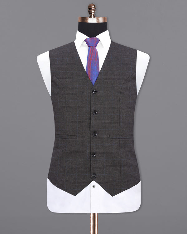 lridium with metallic Plaid Waistcoat V1884-36, V1884-38, V1884-40, V1884-42, V1884-44, V1884-46, V1884-48, V1884-50, V1884-52, V1884-54, V1884-56, V1884-58, V1884-60