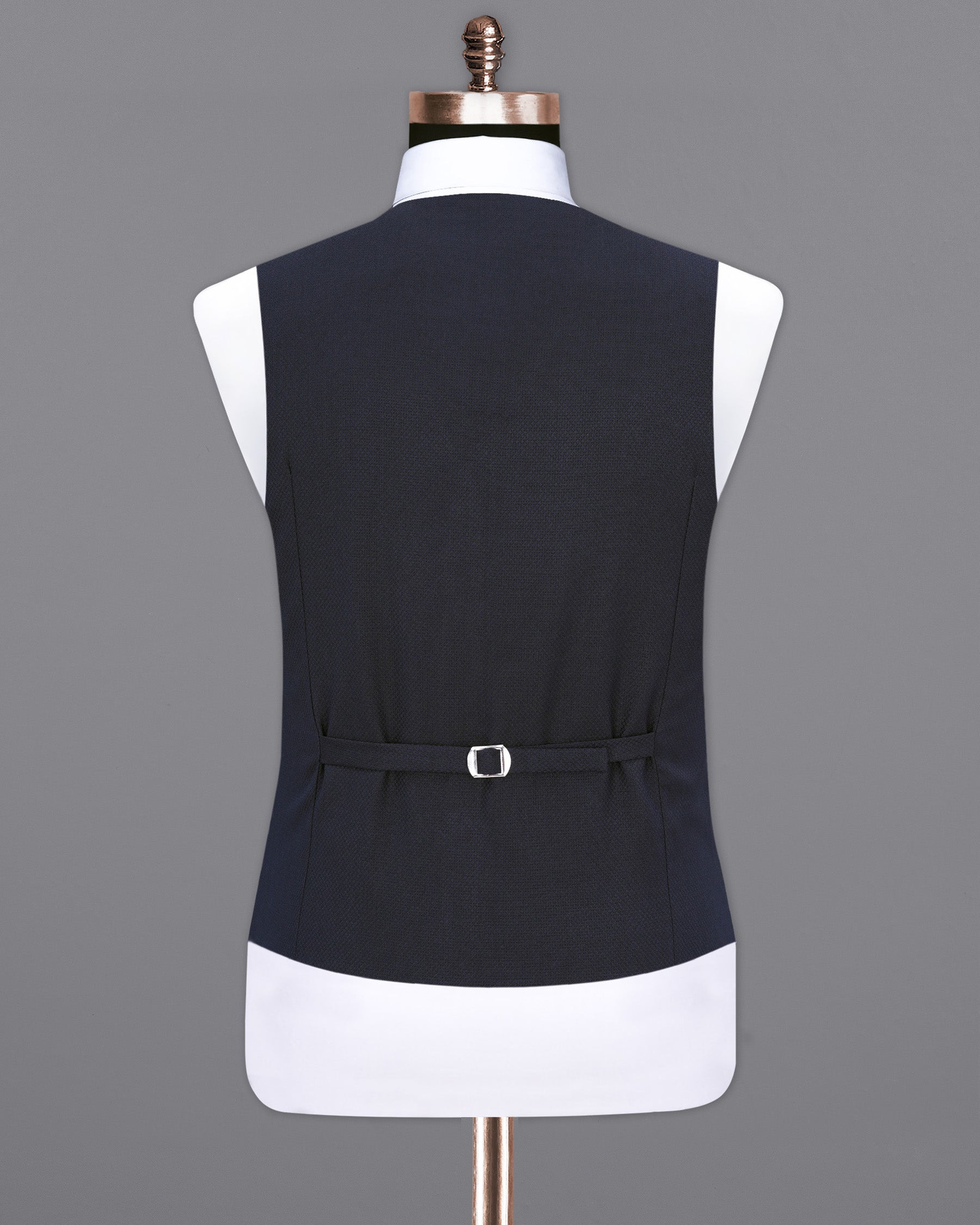 Mirage Blue Diamond Textured Waistcoat V1911-36, V1911-38, V1911-40, V1911-42, V1911-44, V1911-46, V1911-48, V1911-50, V1911-52, V1911-54, V1911-56, V1911-58, V1911-60