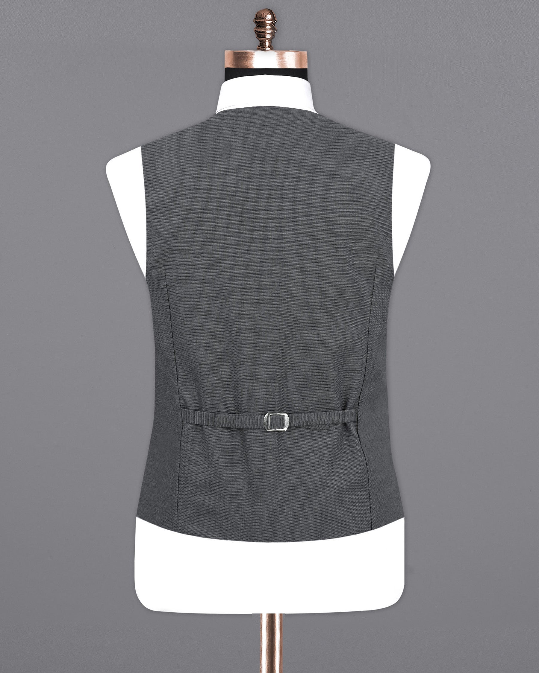 Limed Spruce Grey Textured Waistcoat V1919-36, V1919-38, V1919-40, V1919-42, V1919-44, V1919-46, V1919-48, V1919-50, V1919-52, V1919-54, V1919-56, V1919-58, V1919-60