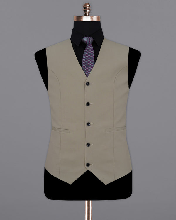 Sandrift Brown Solid Waistcoat V1931-36, V1931-38, V1931-40, V1931-42, V1931-44, V1931-46, V1931-48, V1931-50, V1931-52, V1931-54, V1931-56, V1931-58, V1931-60