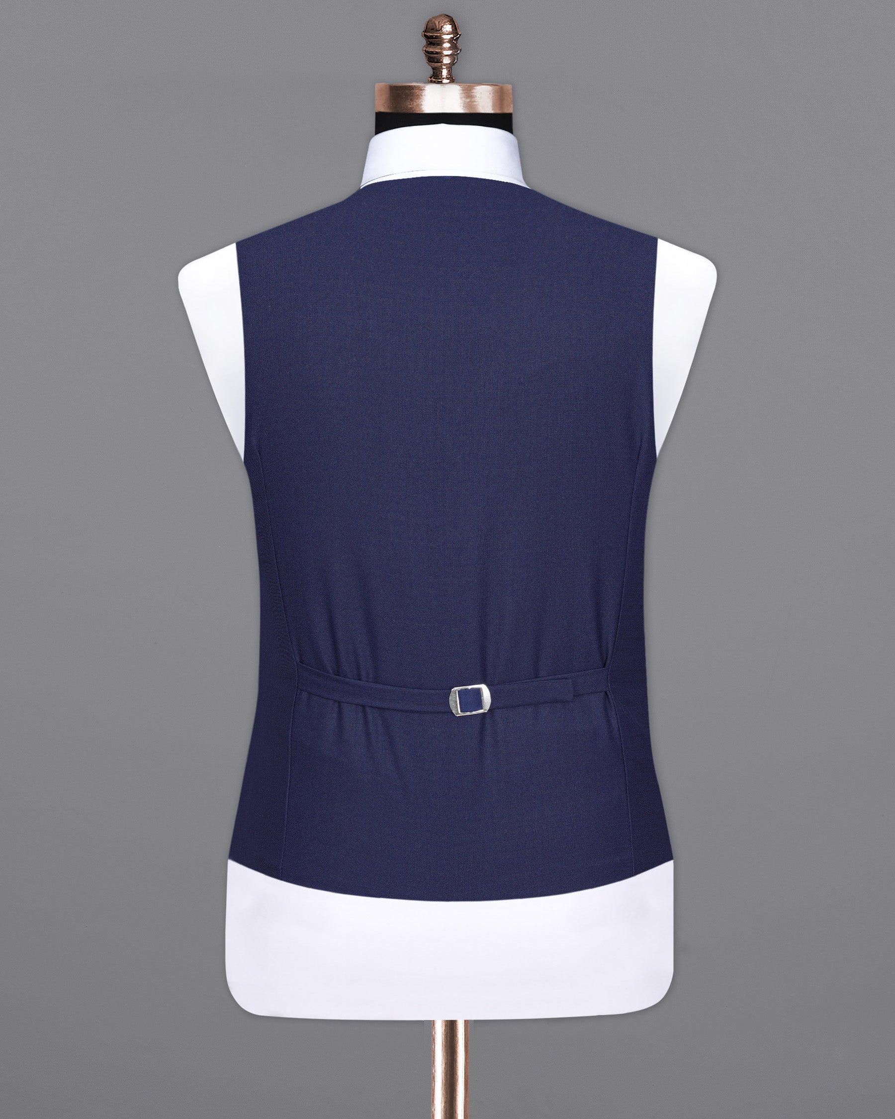 Rhino Blue Textured Waistcoat V2006-36, V2006-38, V2006-40, V2006-42, V2006-44, V2006-46, V2006-48, V2006-50, V2006-52, V2006-54, V2006-56, V2006-58, V2006-60