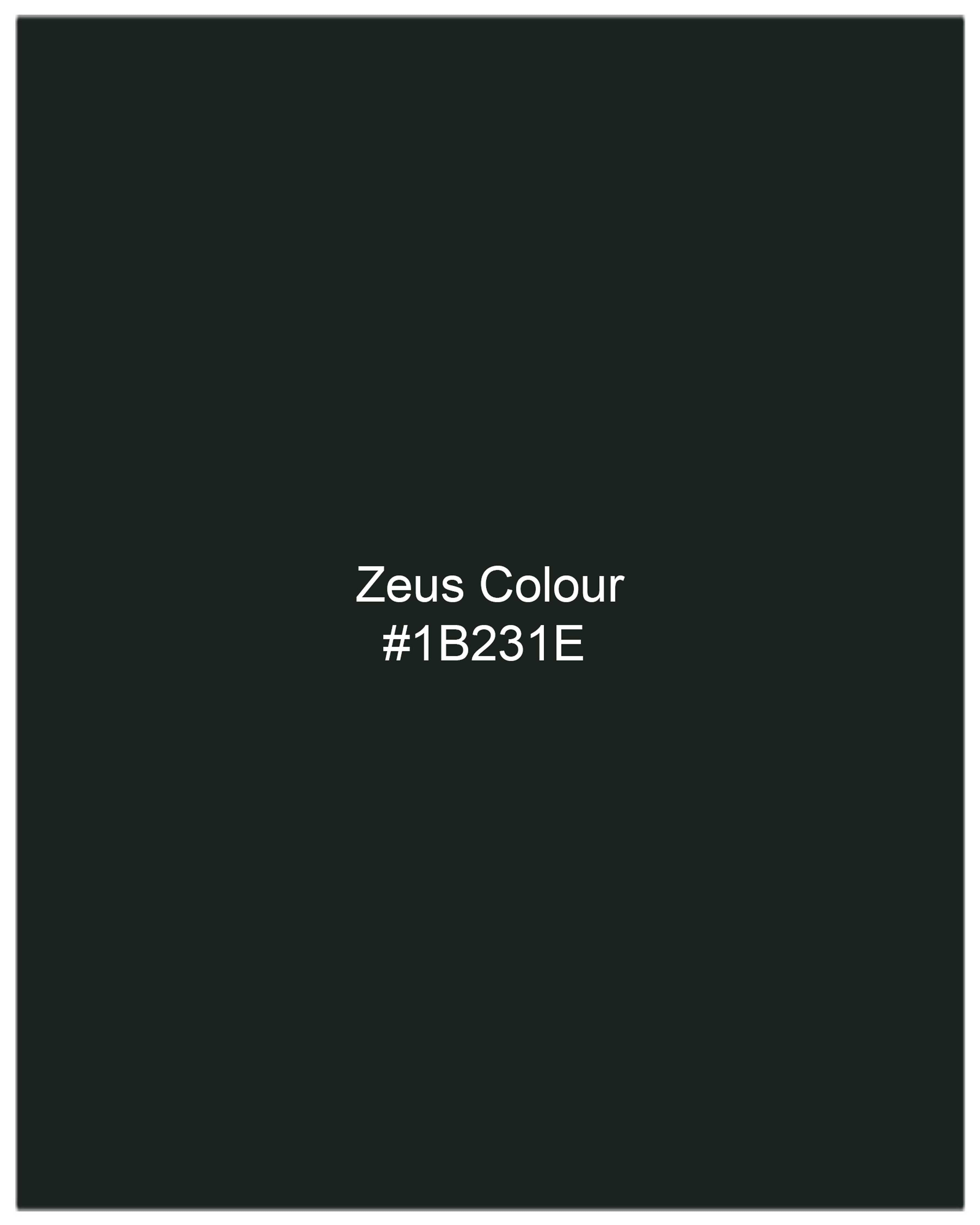 Zeus Dark Green Textured Waistcoat V2075-36, V2075-38, V2075-40, V2075-42, V2075-44, V2075-46, V2075-48, V2075-50, V2075-52, V2075-54, V2075-56, V2075-58, V2075-60