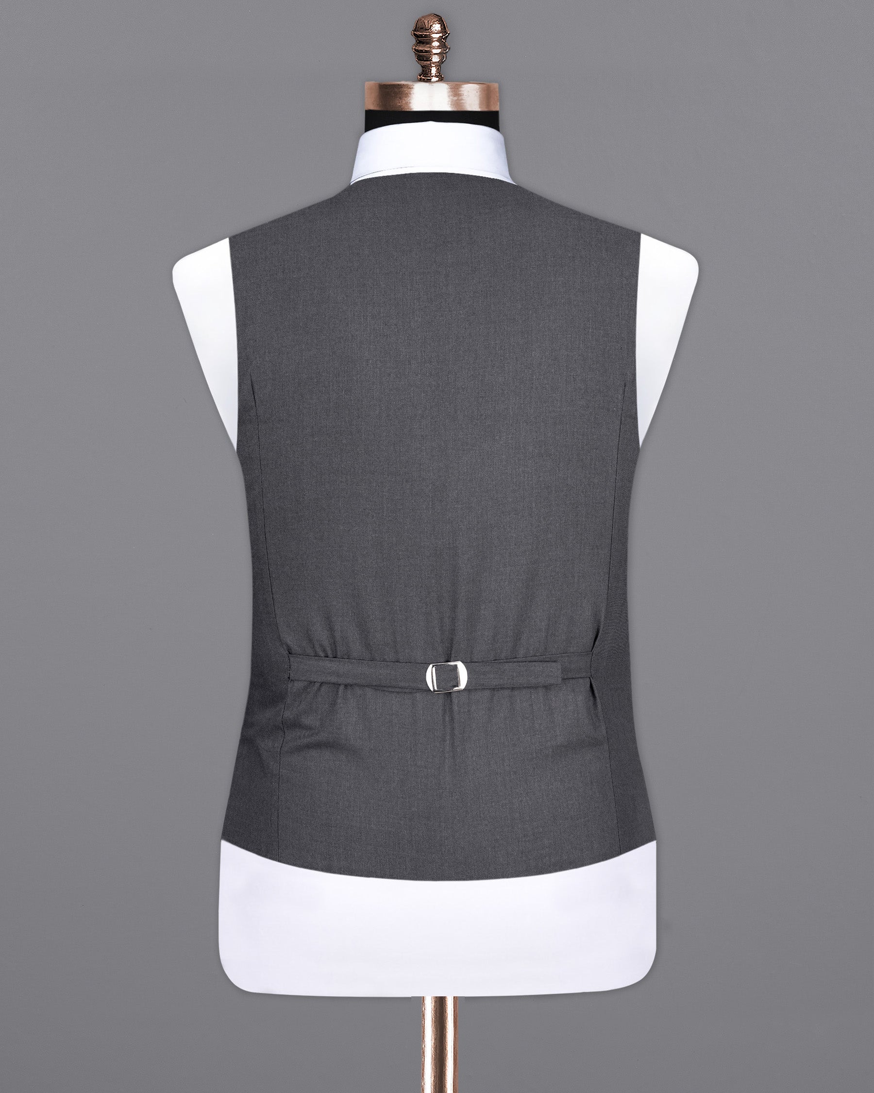 Wenge Gray Textured Waistcoat  V2091-36, V2091-38, V2091-40, V2091-42, V2091-44, V2091-46, V2091-48, V2091-50, V2091-52, V2091-54, V2091-56, V2091-58, V2091-60