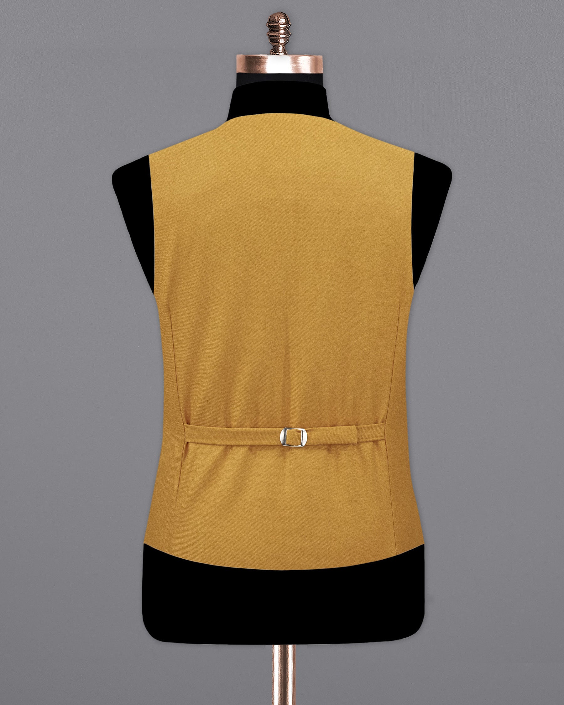 Copper Yellow Wool Rich Waistcoat V2123-36, V2123-38, V2123-40, V2123-42, V2123-44, V2123-46, V2123-48, V2123-50, V2123-52, V2123-54, V2123-56, V2123-58, V2123-60