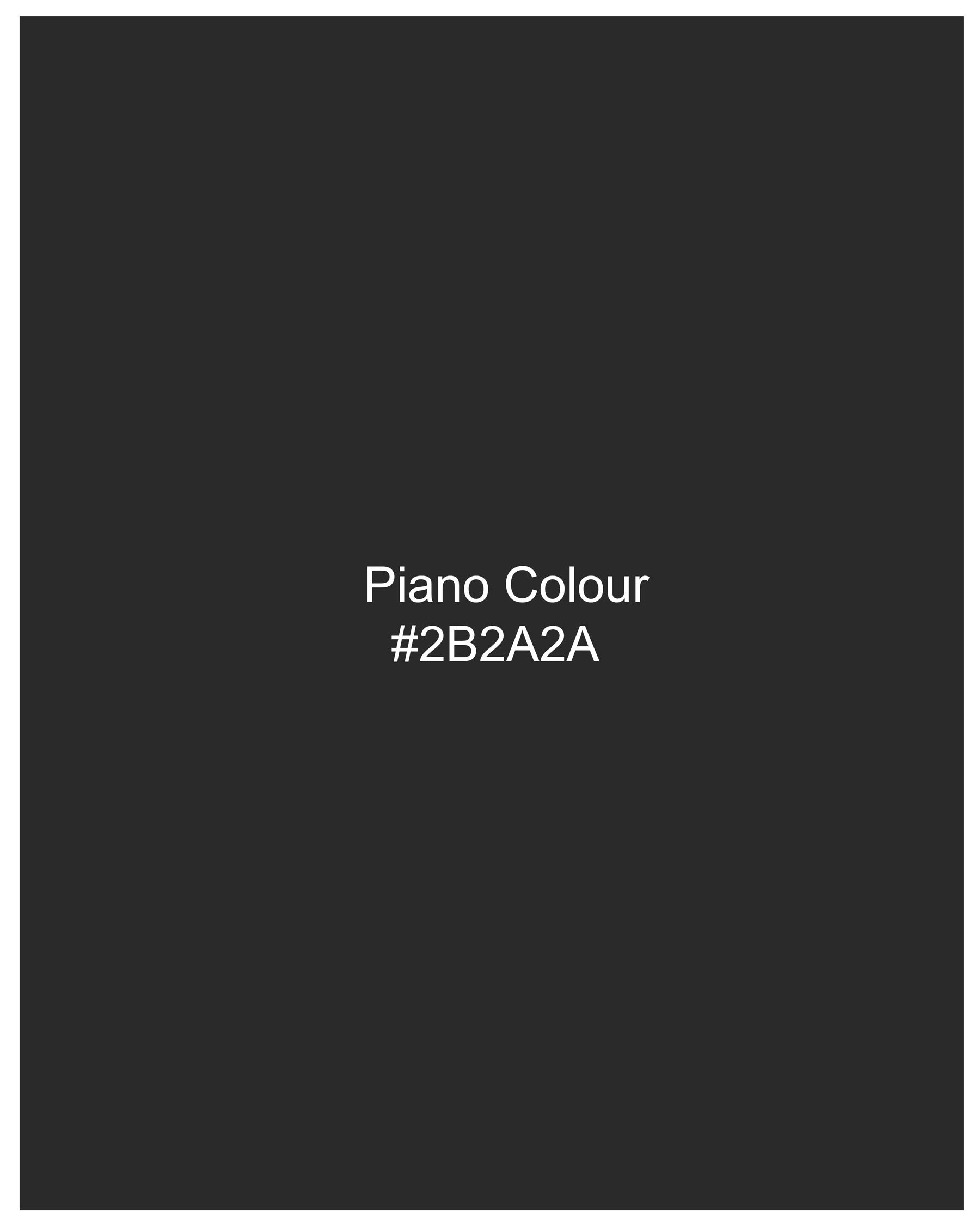 Piano Gray Premium Cotton Waistcoat V2134-36, V2134-38, V2134-40, V2134-42, V2134-44, V2134-46, V2134-48, V2134-50, V2134-52, V2134-54, V2134-56, V2134-58, V2134-60