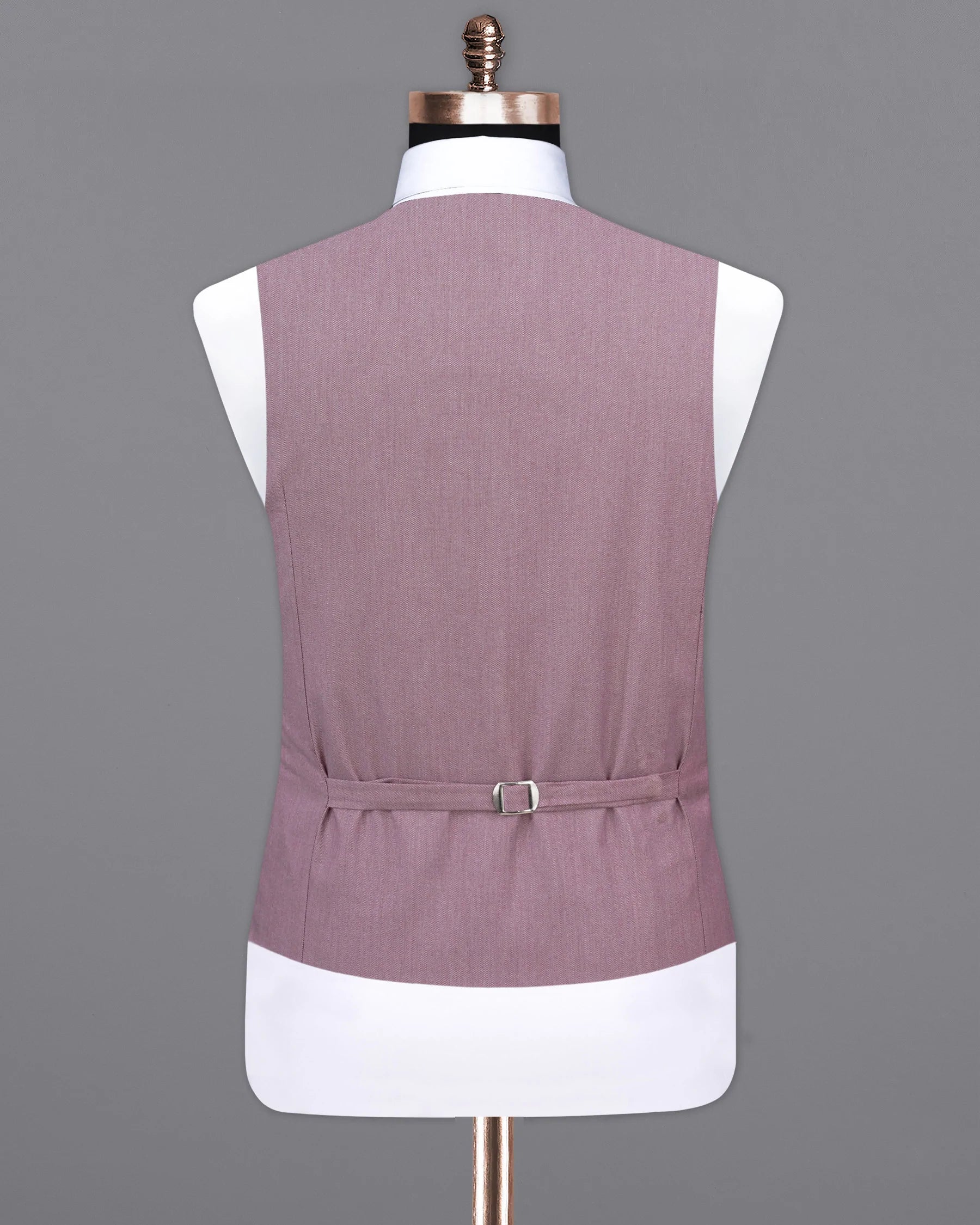 Cinereous Pink Premium Cotton Waistcoat V2146-36, V2146-38, V2146-40, V2146-42, V2146-44, V2146-46, V2146-48, V2146-50, V2146-52, V2146-54, V2146-56, V2146-58, V2146-60