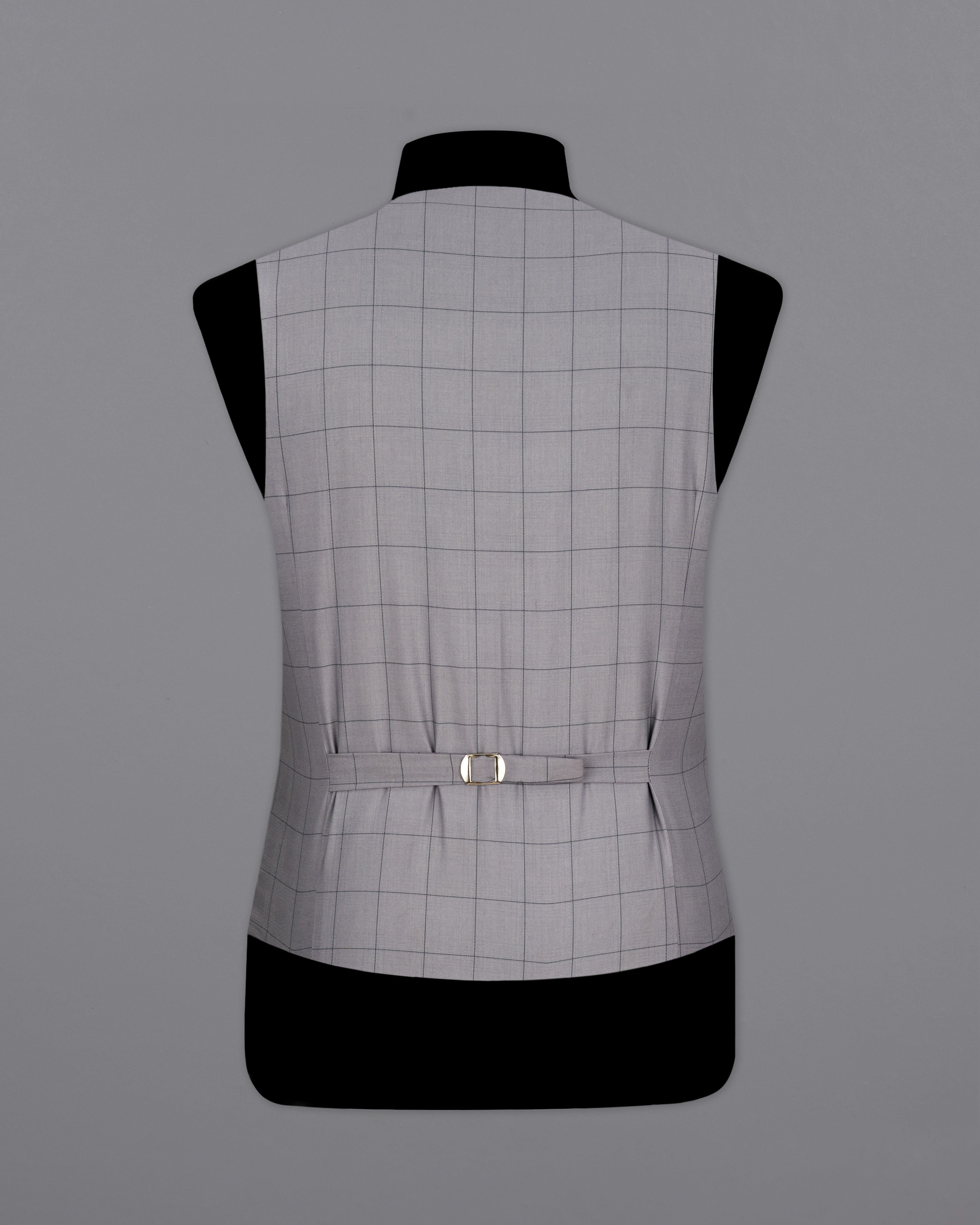 Regent Gray Windowpane Waistcoat V2312-36, V2312-38, V2312-40, V2312-42, V2312-44, V2312-46, V2312-48, V2312-50, V2312-52, V2312-54, V2312-56, V2312-58, V2312-60