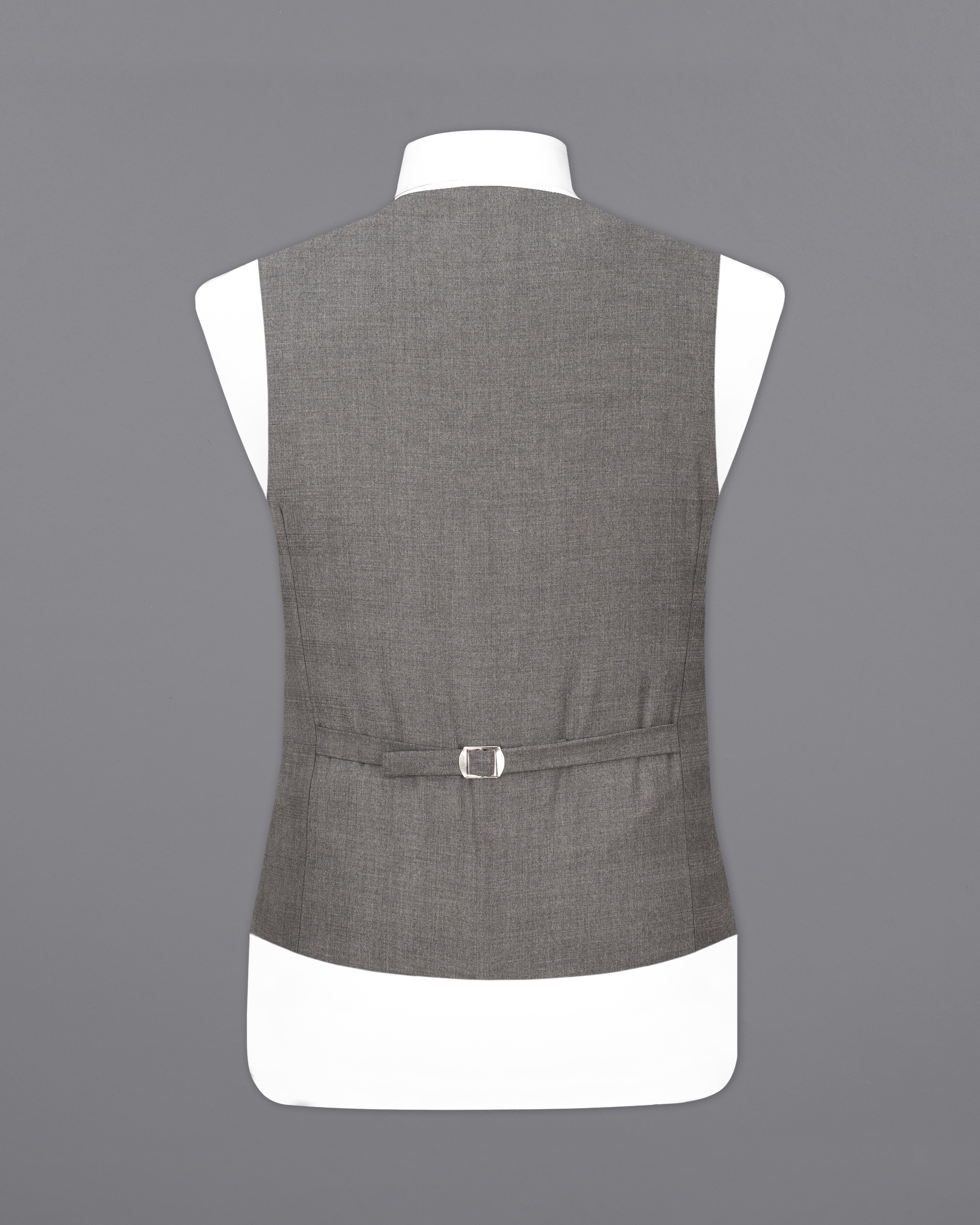 Chicago Gray Textured Waistcoat V2315-36, V2315-38, V2315-40, V2315-42, V2315-44, V2315-46, V2315-48, V2315-50, V2315-52, V2315-54, V2315-56, V2315-58, V2315-60