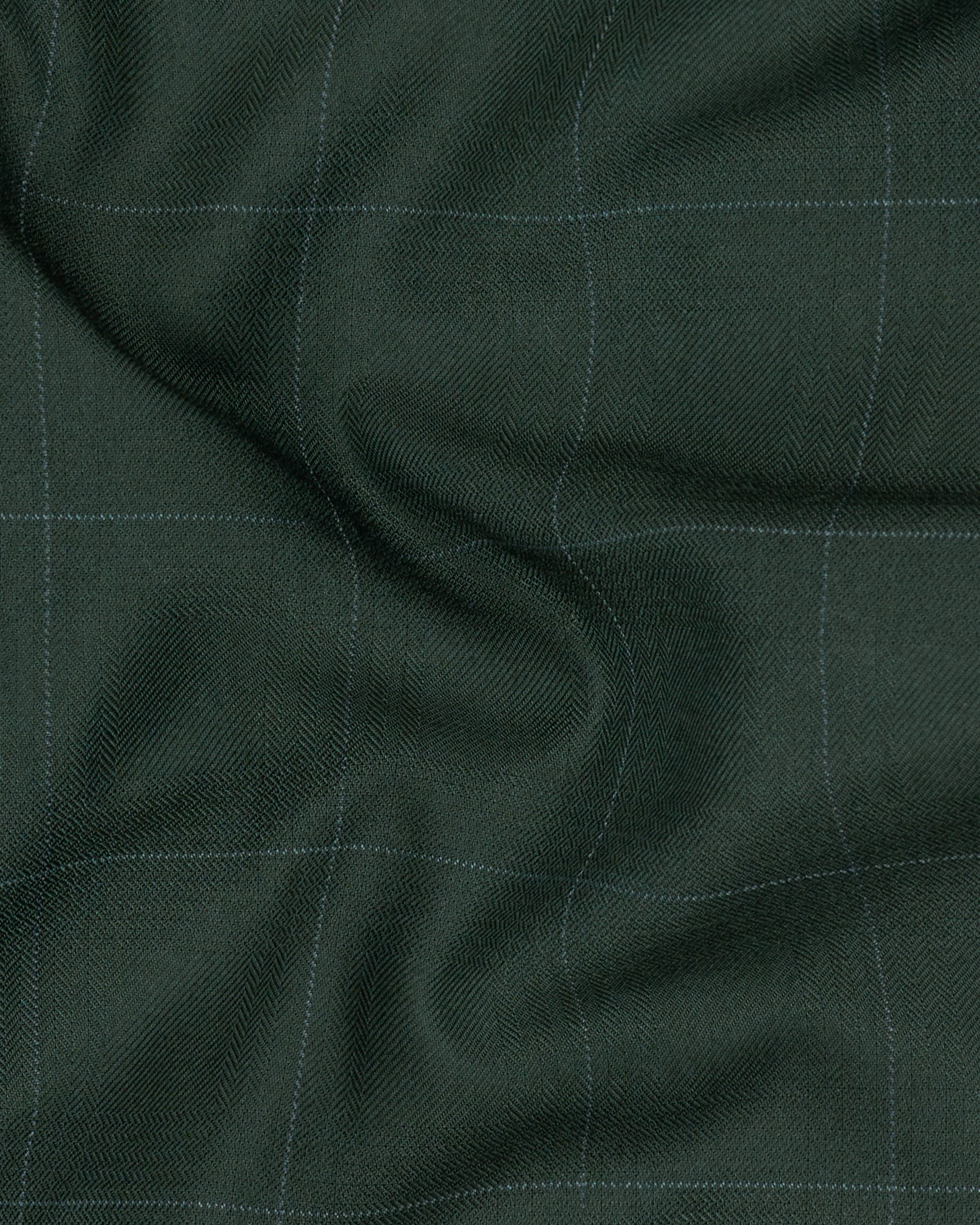 Gunmetal Green Plaid Waistcoat V2326-36, V2326-38, V2326-40, V2326-42, V2326-44, V2326-46, V2326-48, V2326-50, V2326-52, V2326-54, V2326-56, V2326-58, V2326-60