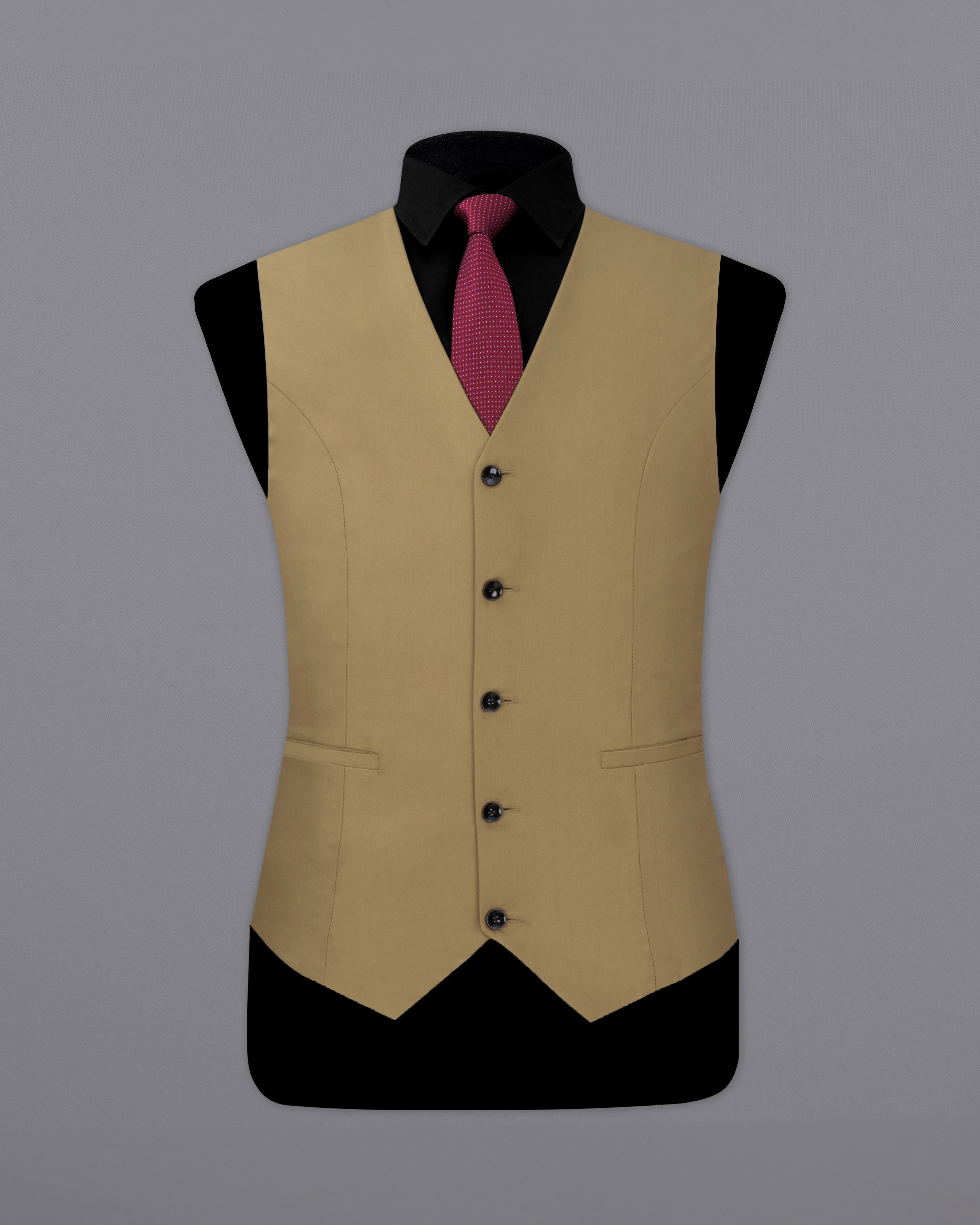 Clay Creek Brown Solid Waistcoat V2330-36, V2330-38, V2330-40, V2330-42, V2330-44, V2330-46, V2330-48, V2330-50, V2330-52, V2330-54, V2330-56, V2330-58, V2330-60