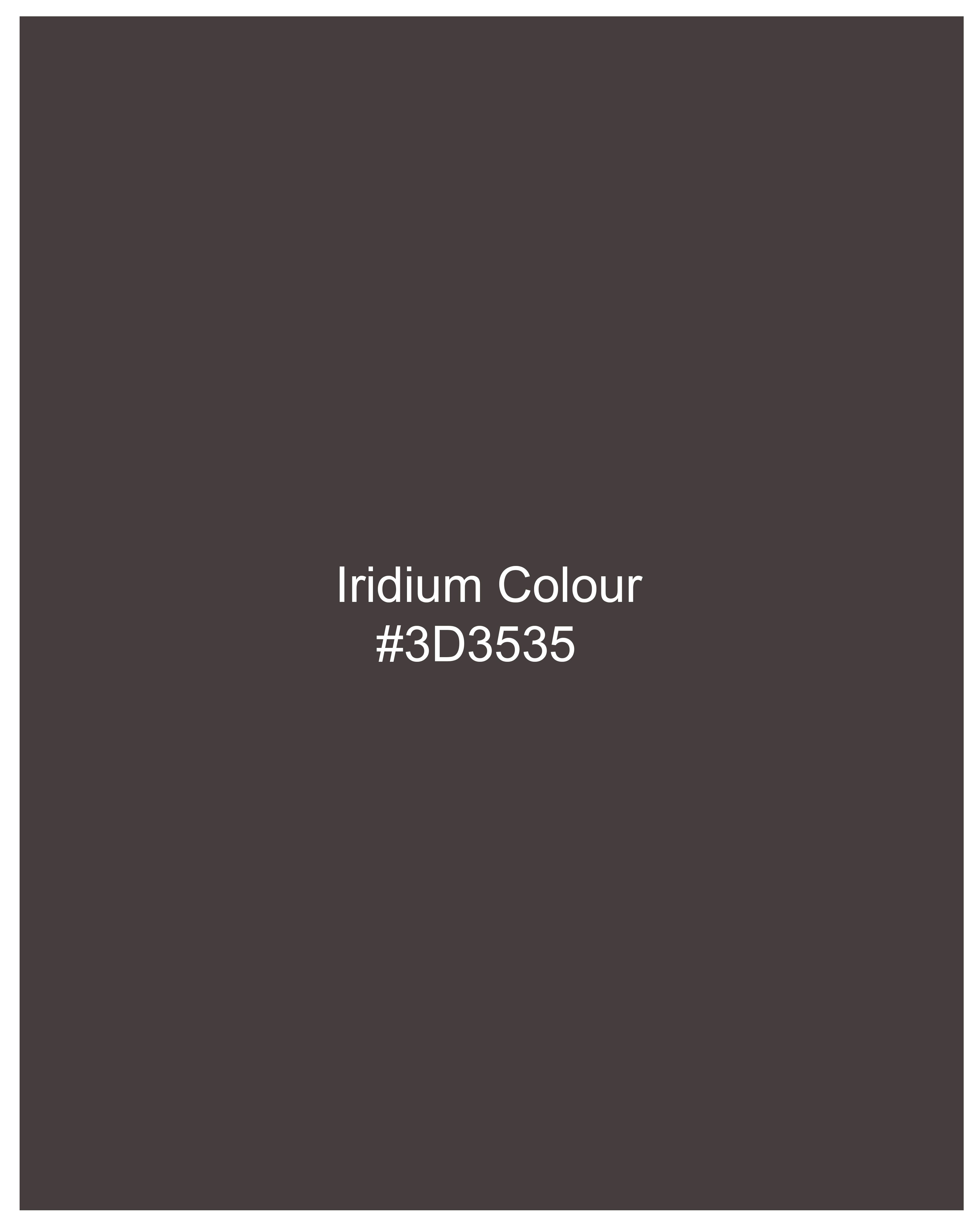 Iridium Brown Premium Cotton Designer Waistcoat V2367-36, V2367-38, V2367-40, V2367-42, V2367-44, V2367-46, V2367-48, V2367-50, V2367-52, V2367-54, V2367-56, V2367-58, V2367-60