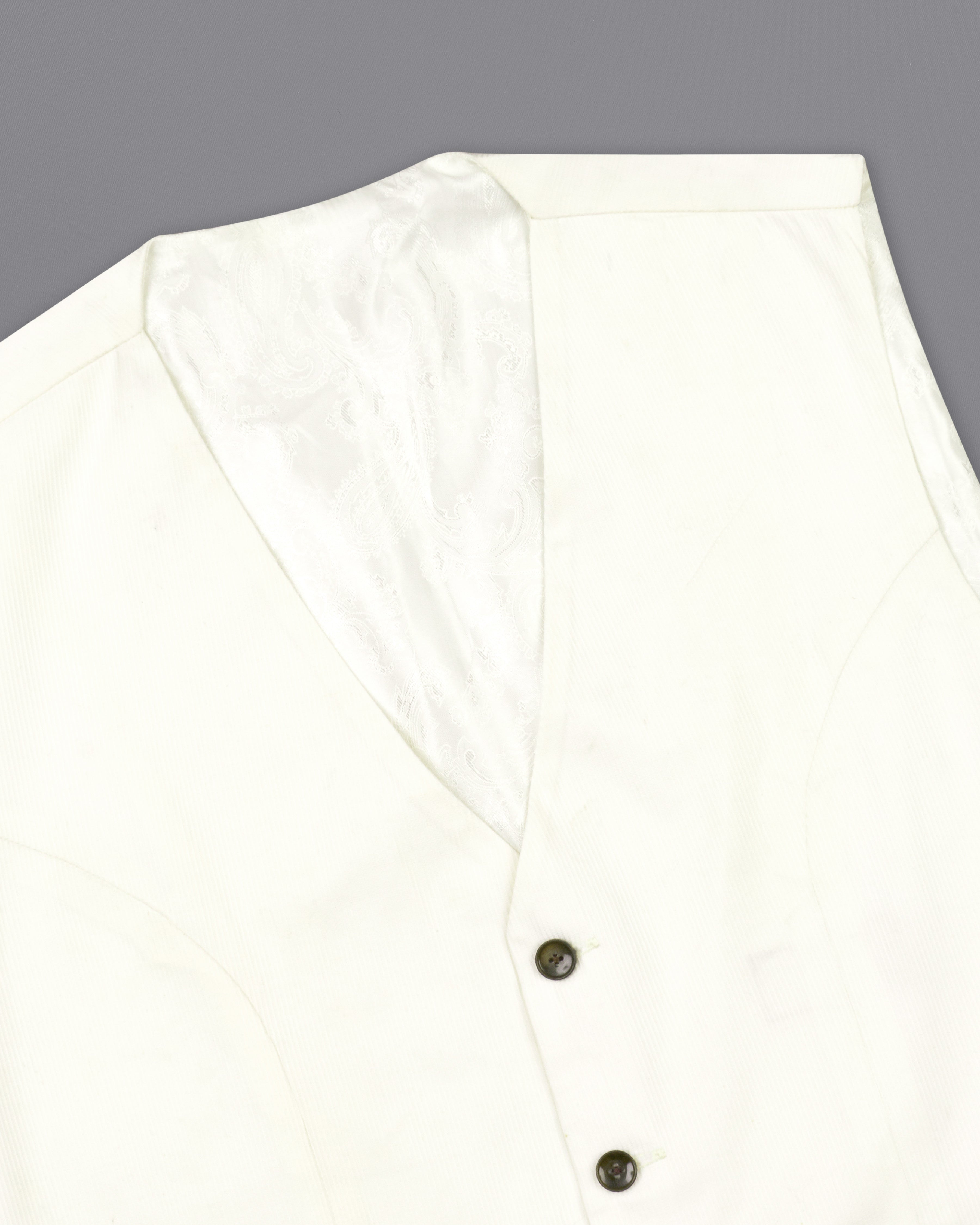 Bright White Premium Cotton Waistcoat V2505-36, V2505-38, V2505-40, V2505-42, V2505-44, V2505-46, V2505-48, V2505-50, V2505-52, V2505-54, V2505-56, V2505-58, V2505-60