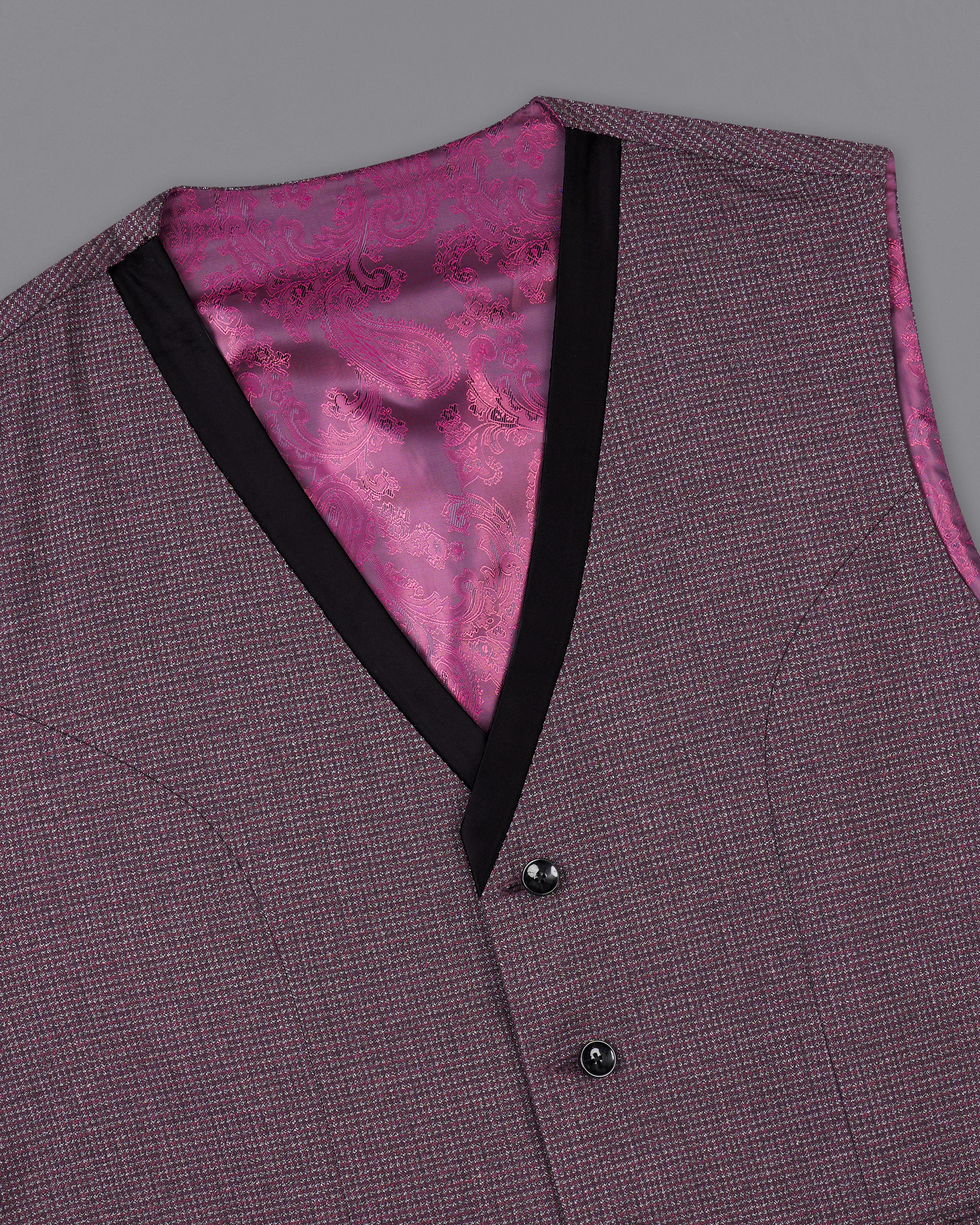 Byzantium Wool Rich Waistcoat V2519-BLK-36, V2519-BLK-38, V2519-BLK-40, V2519-BLK-42, V2519-BLK-44, V2519-BLK-46, V2519-BLK-48, V2519-BLK-50, V2519-BLK-52, V2519-BLK-54, V2519-BLK-56, V2519-BLK-58, V2519-BLK-60