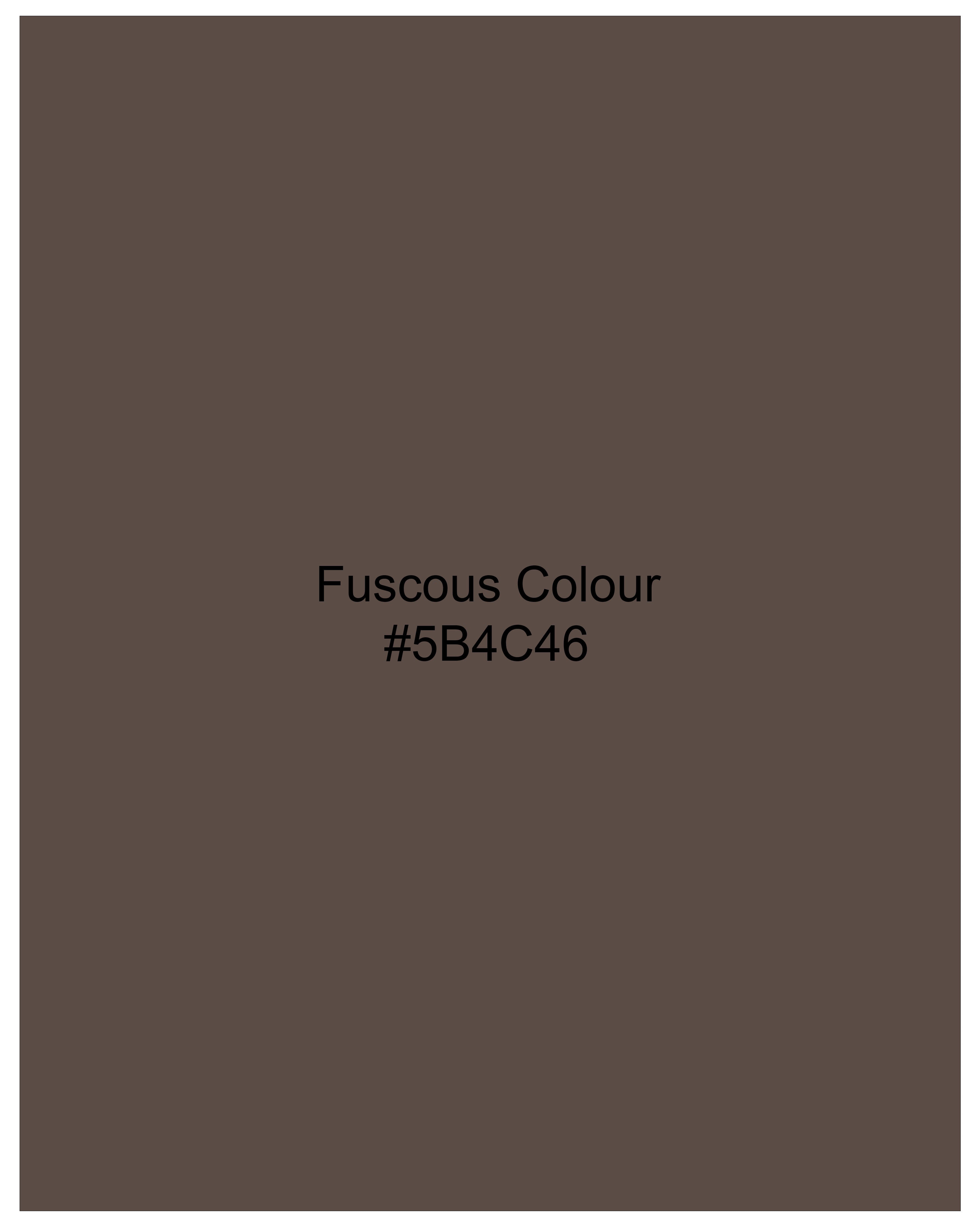 Fuscous Brown Designer Waistcoat V2535-36, V2535-38, V2535-40, V2535-42, V2535-44, V2535-46, V2535-48, V2535-50, V2535-53, V2535-54, V2535-56, V2535-58, V2535-60