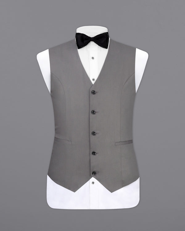 Granite Gray Designer Waistcoat V2536-36, V2536-38, V2536-40, V2536-42, V2536-44, V2536-46, V2536-48, V2536-50, V2536-53, V2536-54, V2536-56, V2536-58, V2536-60