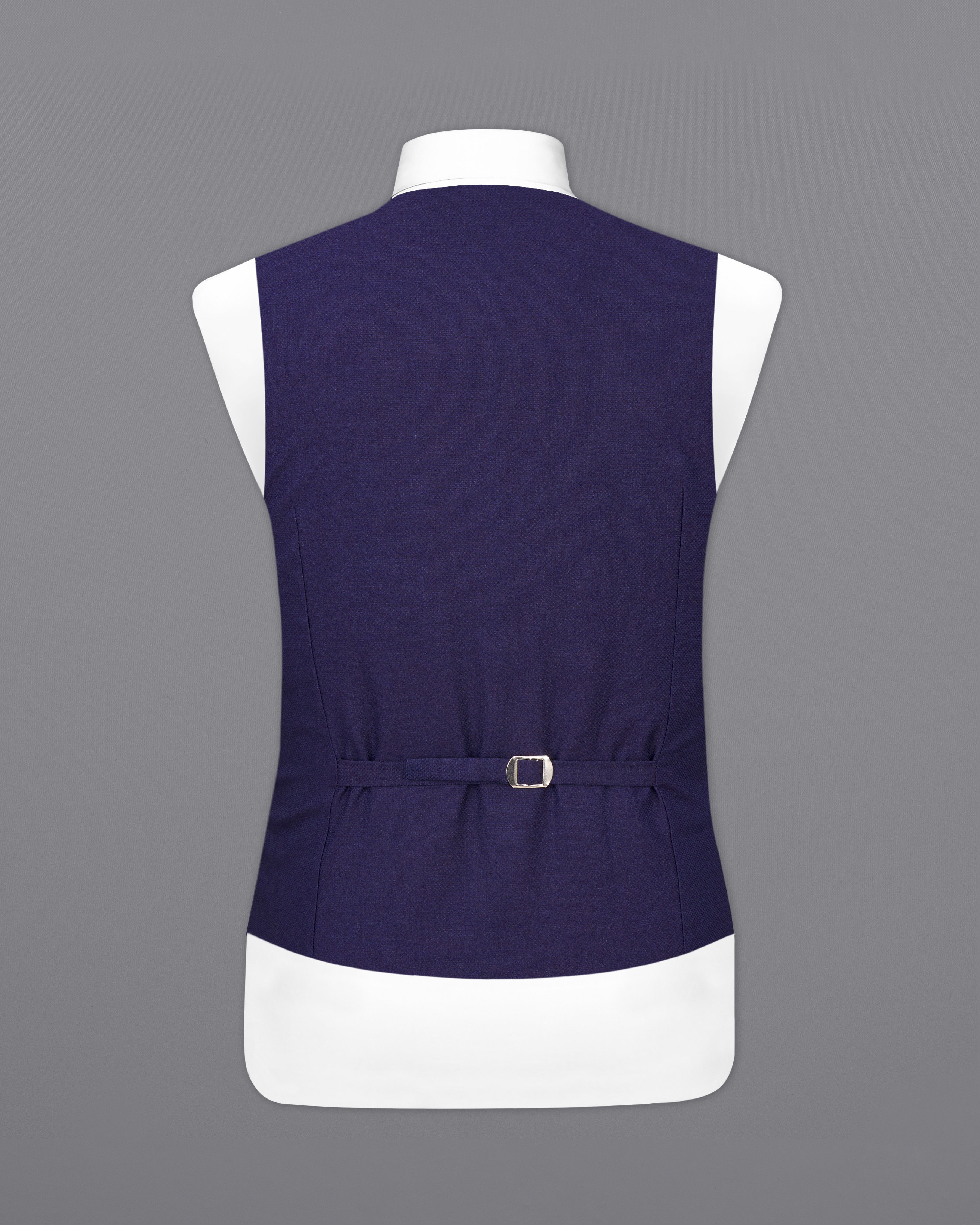 Martinique Navy Blue Premium Cotton Designer Waistcoat V2537-36, V2537-38, V2537-40, V2537-42, V2537-44, V2537-46, V2537-48, V2537-50, V2537-53, V2537-54, V2537-56, V2537-58, V2537-60