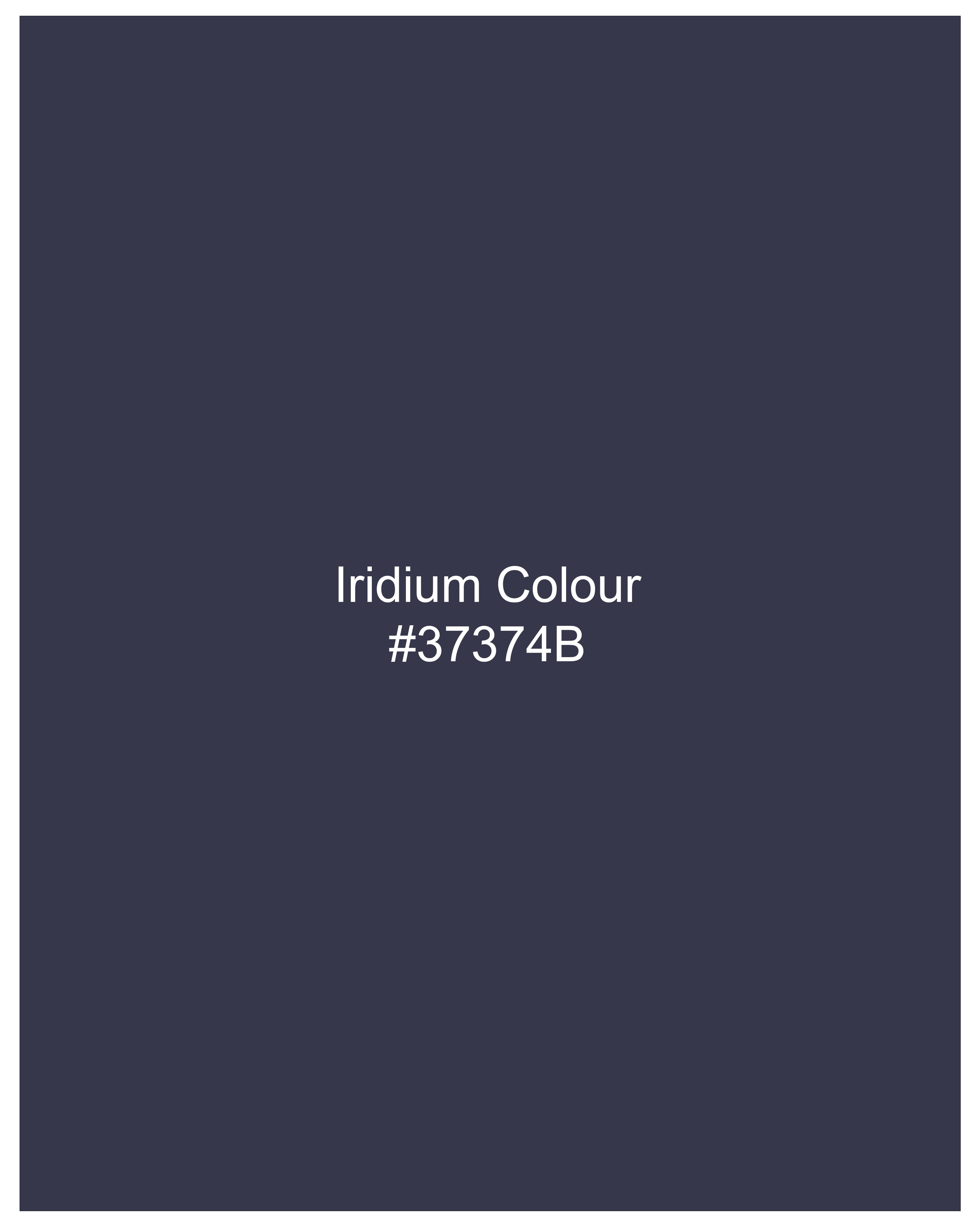 Iridium Blue Premium Cotton Waistcoat V2540-36, V2540-38, V2540-40, V2540-42, V2540-44, V2540-46, V2540-48, V2540-50, V2540-54, V2540-54, V2540-56, V2540-58, V2540-60