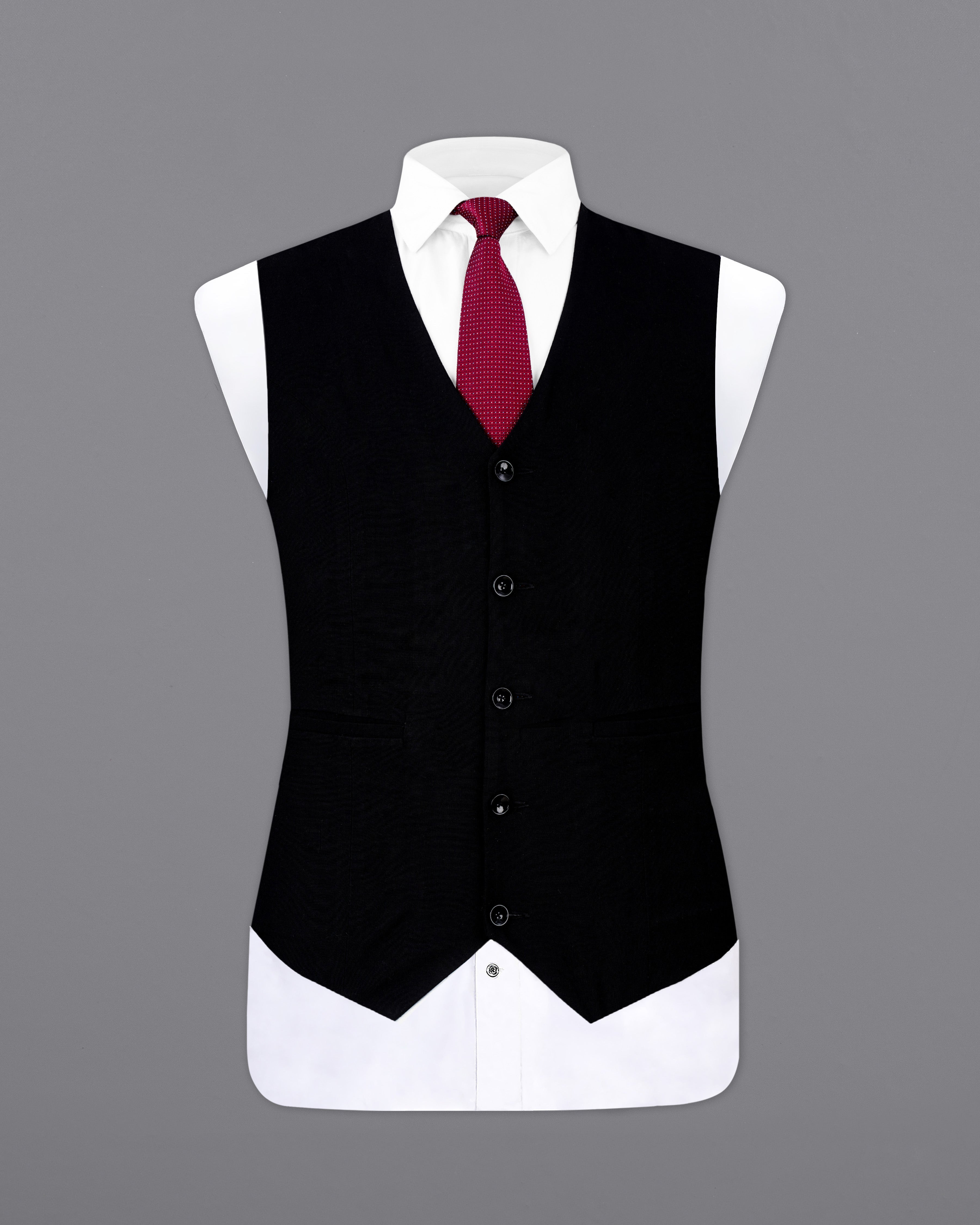 Cheap black waistcoat best sale