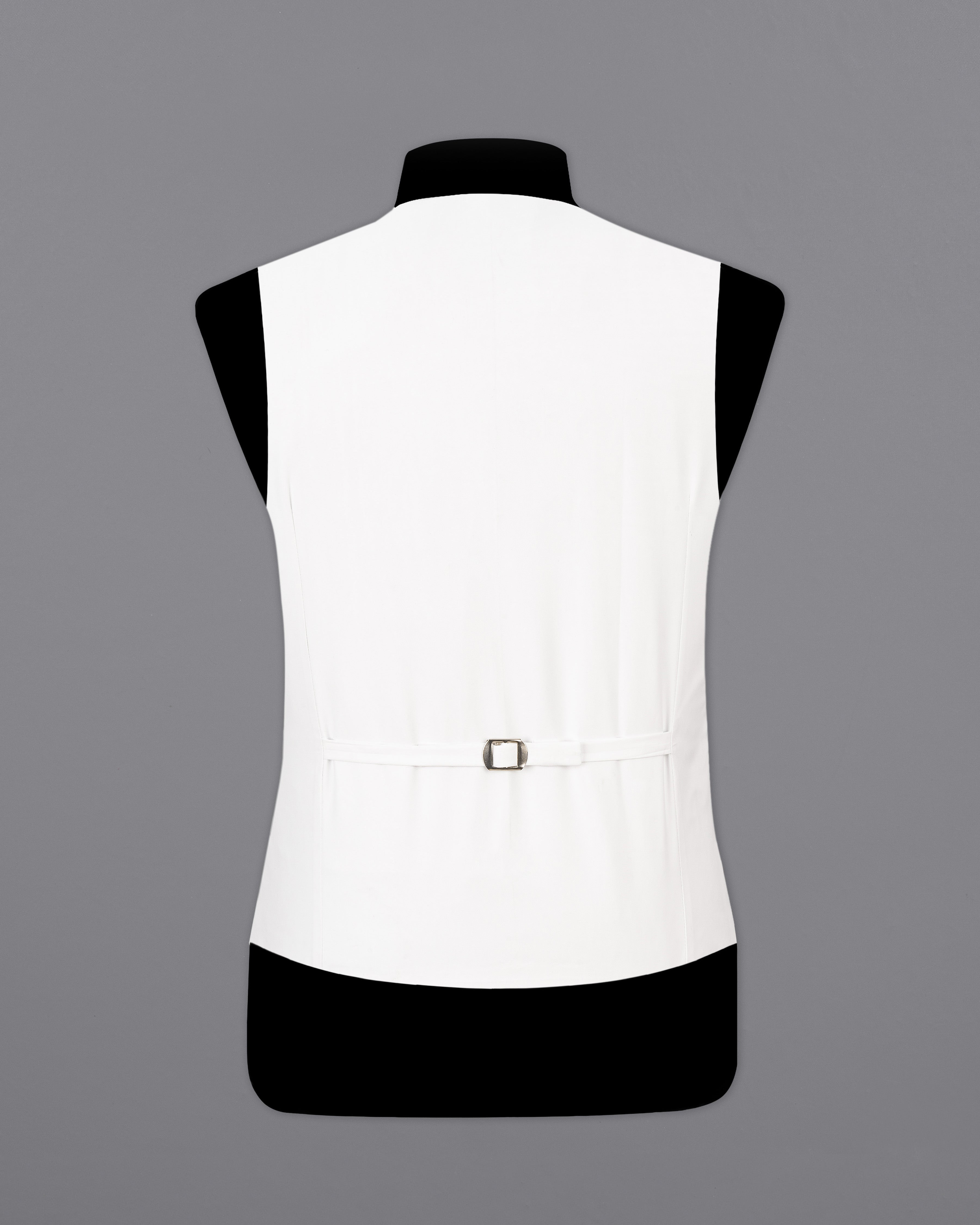 Bright White Designer Waistcoat V2545-36, V2545-38, V2545-40, V2545-42, V2545-44, V2545-46, V2545-48, V2545-50, V2545-54, V2545-54, V2545-56, V2545-58, V2545-60