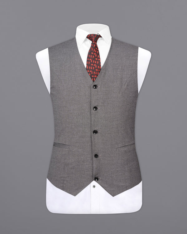 Ironside Gray Textured Waistcoat V2569-36, V2569-38, V2569-40, V2569-42, V2569-44, V2569-46, V2569-48, V2569-50, V2569-52, V2569-54, V2569-56, V2569-58, V2569-60