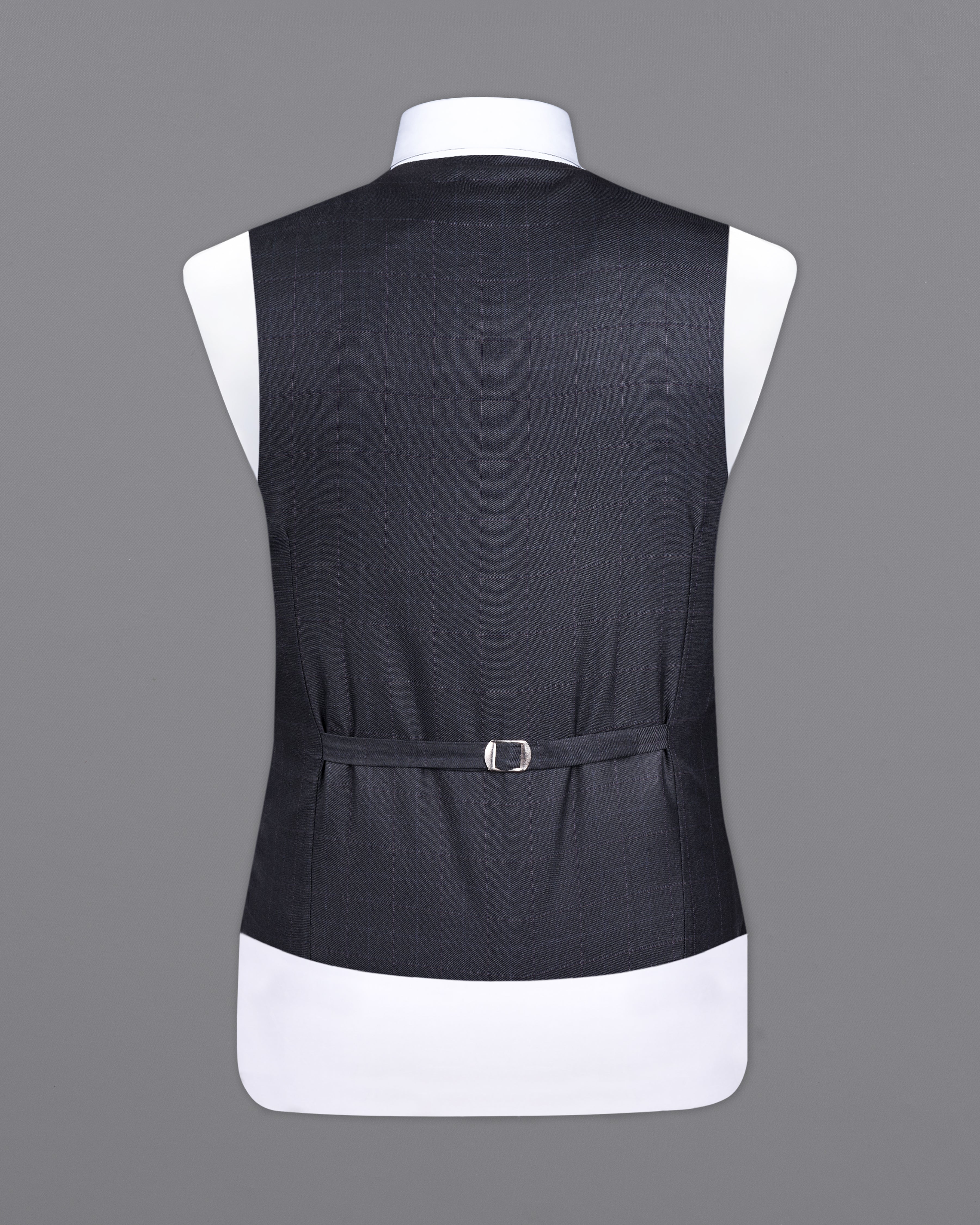 Thunder Blue Double Breasted Waistcoat V2702-36, V2702-38, V2702-40, V2702-42, V2702-44, V2702-46, V2702-48, V2702-50, V2702-52, V2702-54, V2702-56, V2702-58, V2702-60