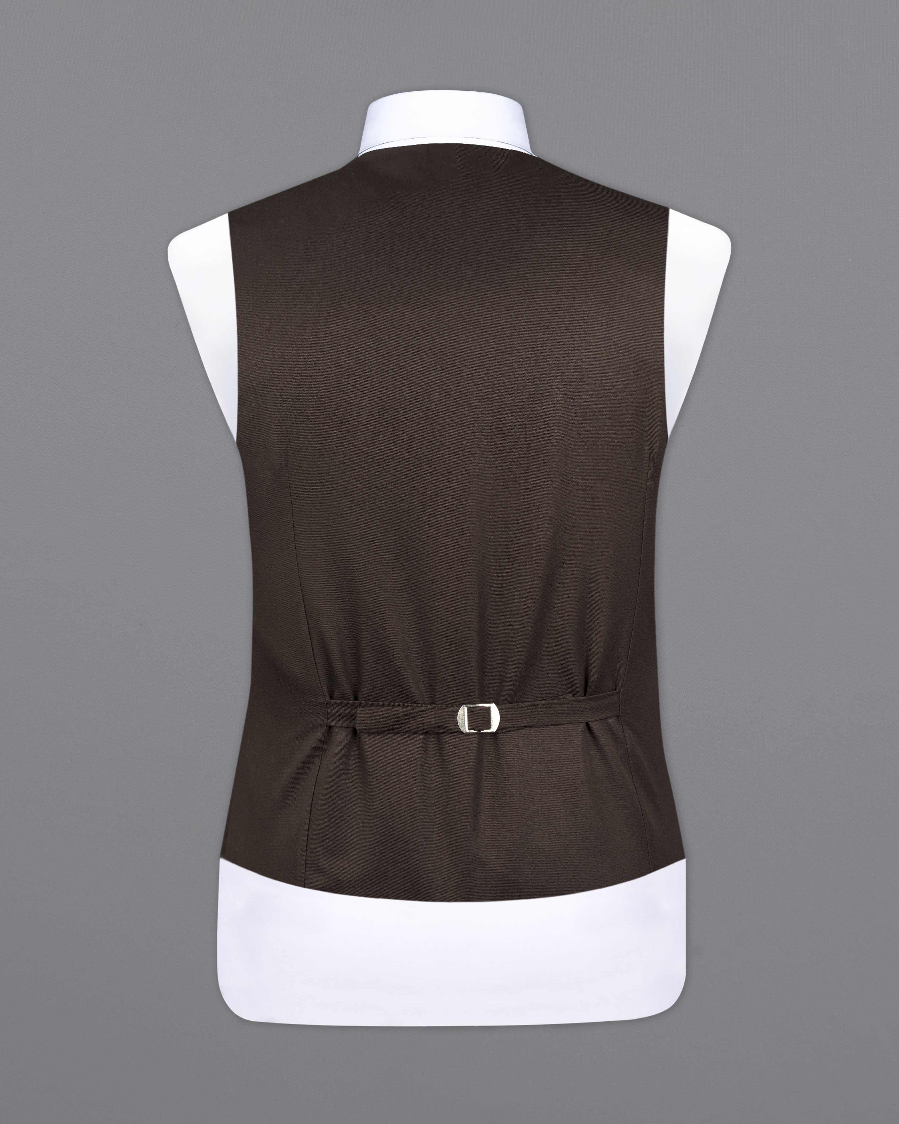 Woody Dark Brown Waistcoat V2711-36, V2711-38, V2711-40, V2711-42, V2711-44, V2711-46, V2711-48, V2711-50, V2711-52, V2711-54, V2711-56, V2711-58, V2711-60