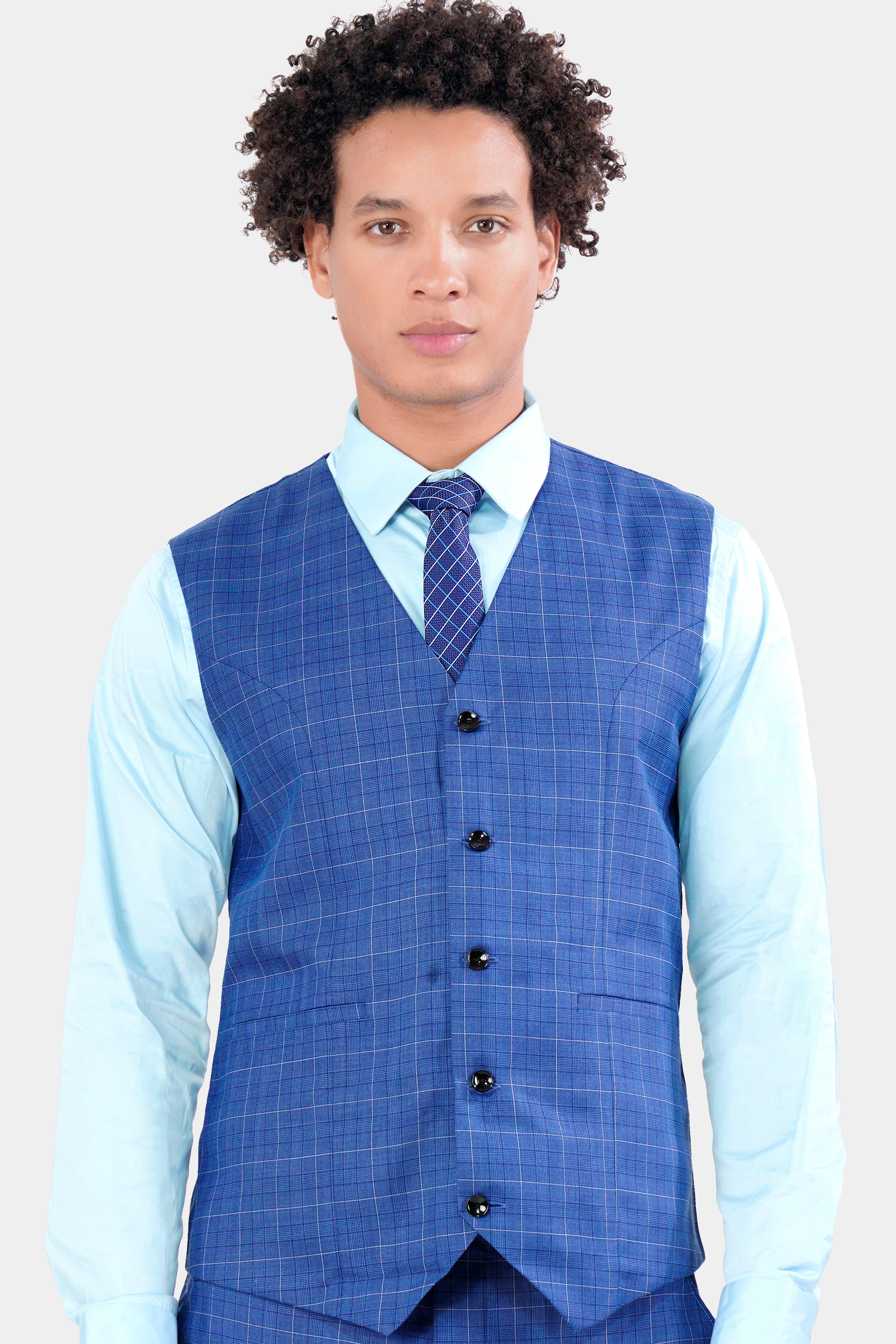 Cobalt sale blue waistcoat