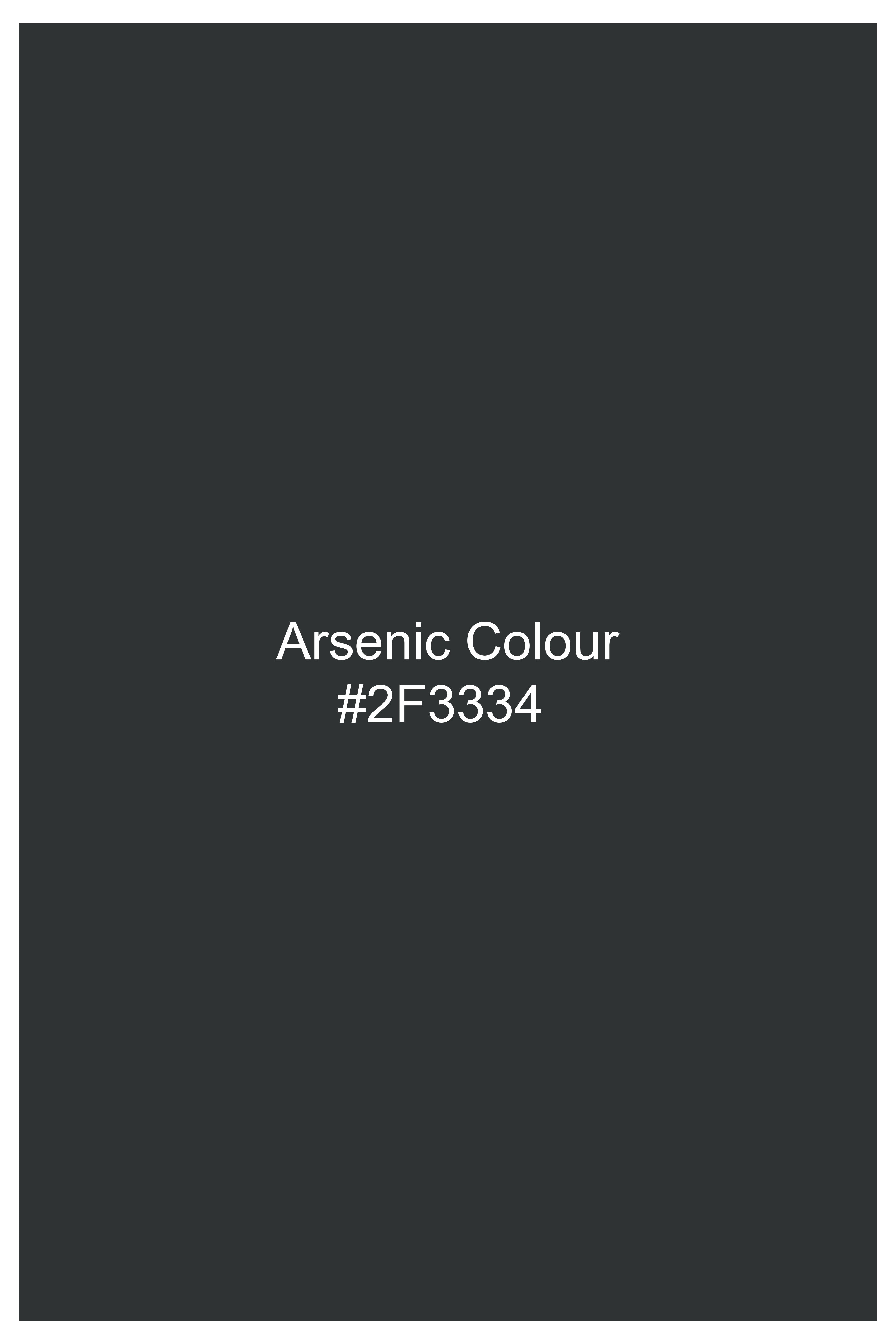 Arsenic Grey Wool Rich Waistcoat V3072-36, V3072-38, V3072-40, V3072-42, V3072-44, V3072-46, V3072-48, V3072-50, V3072-72, V3072-54, V3072-56, V3072-58, V3072-60