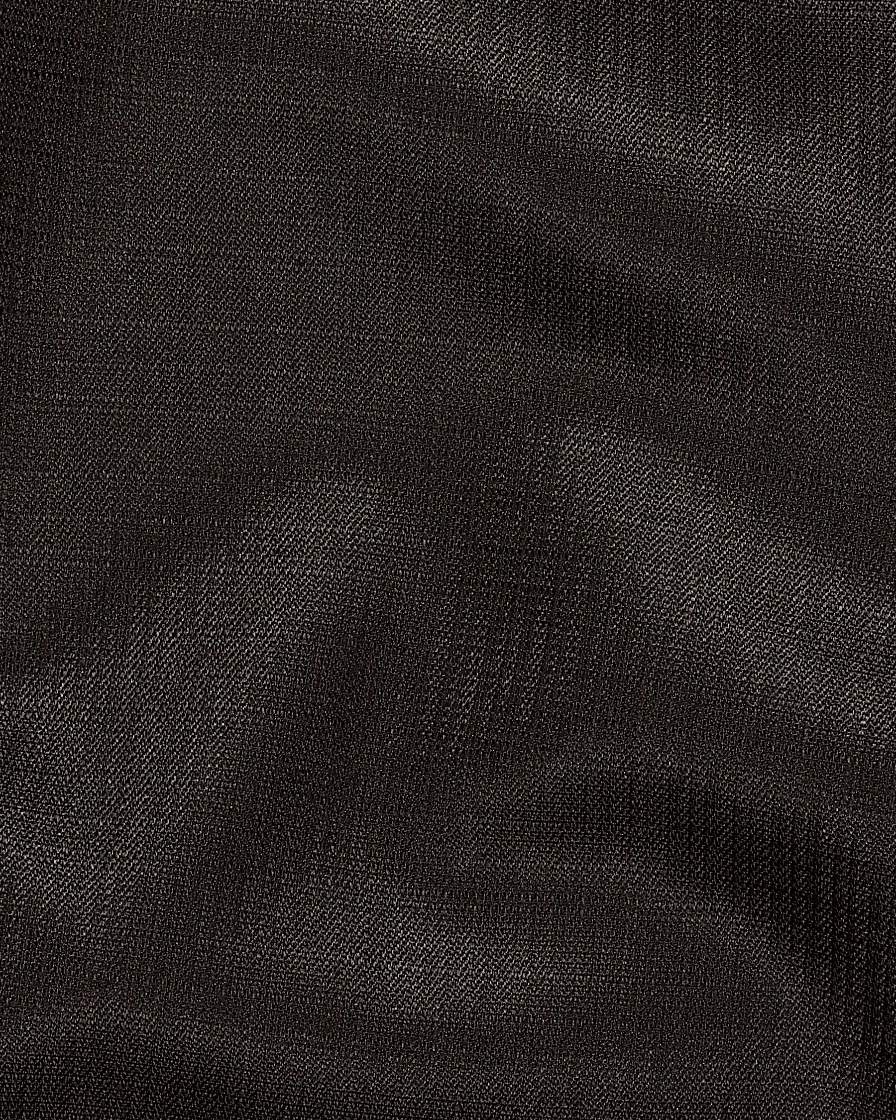 Light Brown Micro Textured Waist Coat