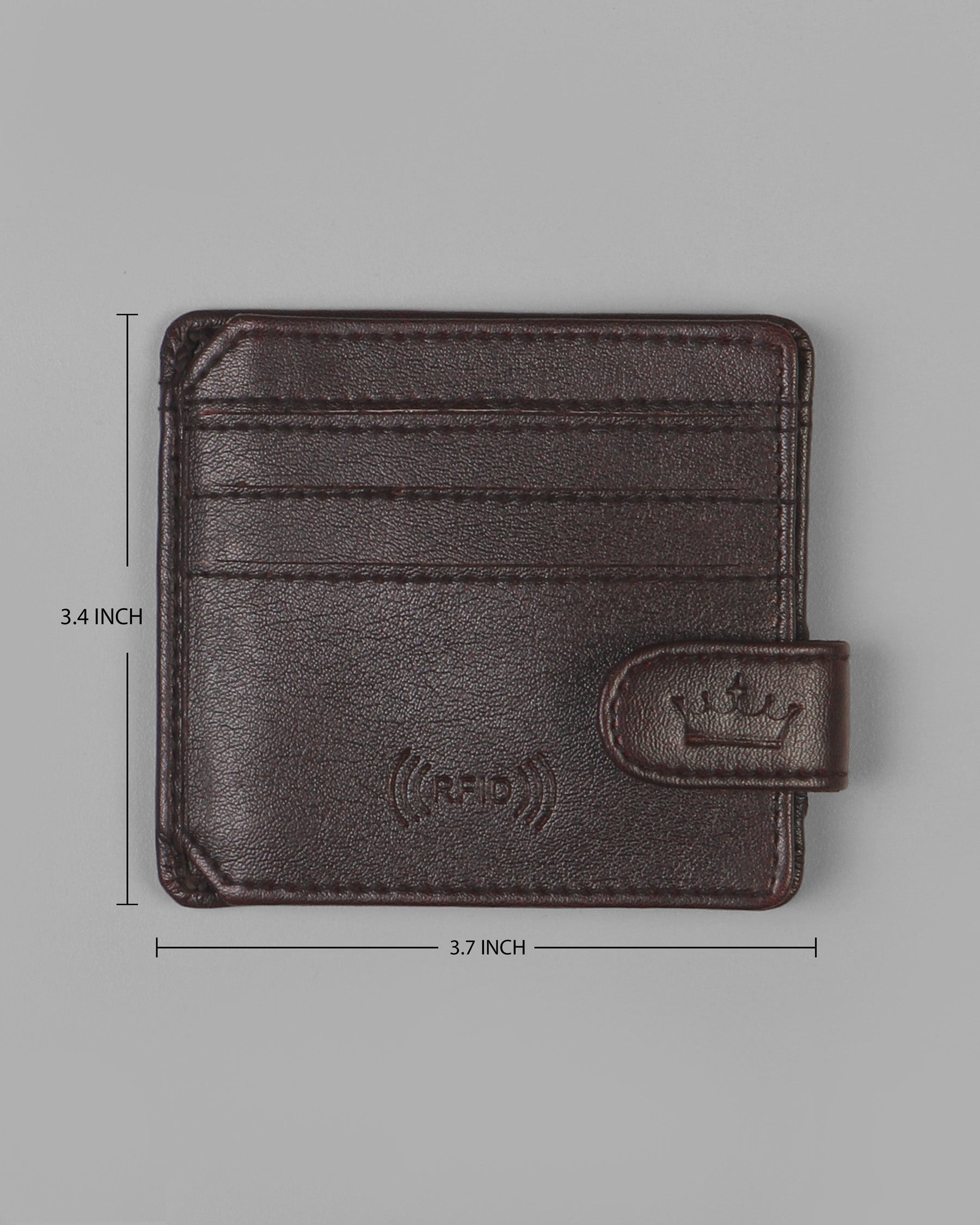 Pack Of 1 Dark Brown Wallet And 1 Brown Belt