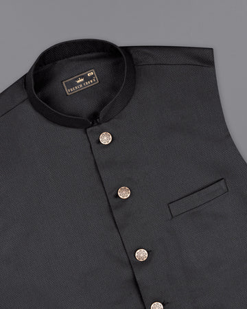 Jade Black Diamond Nehru Jacket