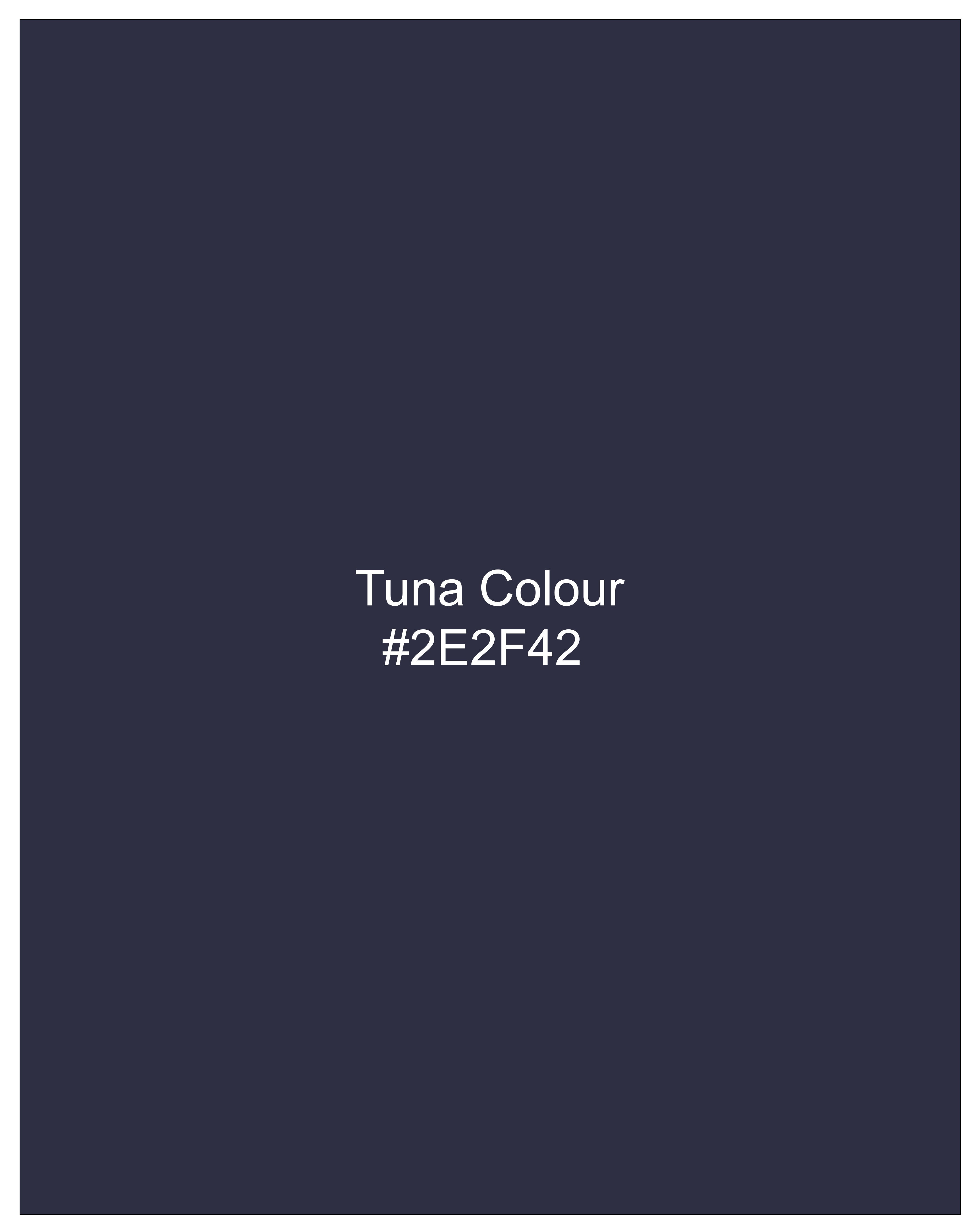 Tuna Navy Blue Bandhgala Nehru jacket WC2350-36, WC2350-38, WC2350-40, WC2350-42, WC2350-44, WC2350-46, WC2350-48, WC2350-50, WC2350-52, WC2350-54, WC2350-56, WC2350-58, WC2350-60