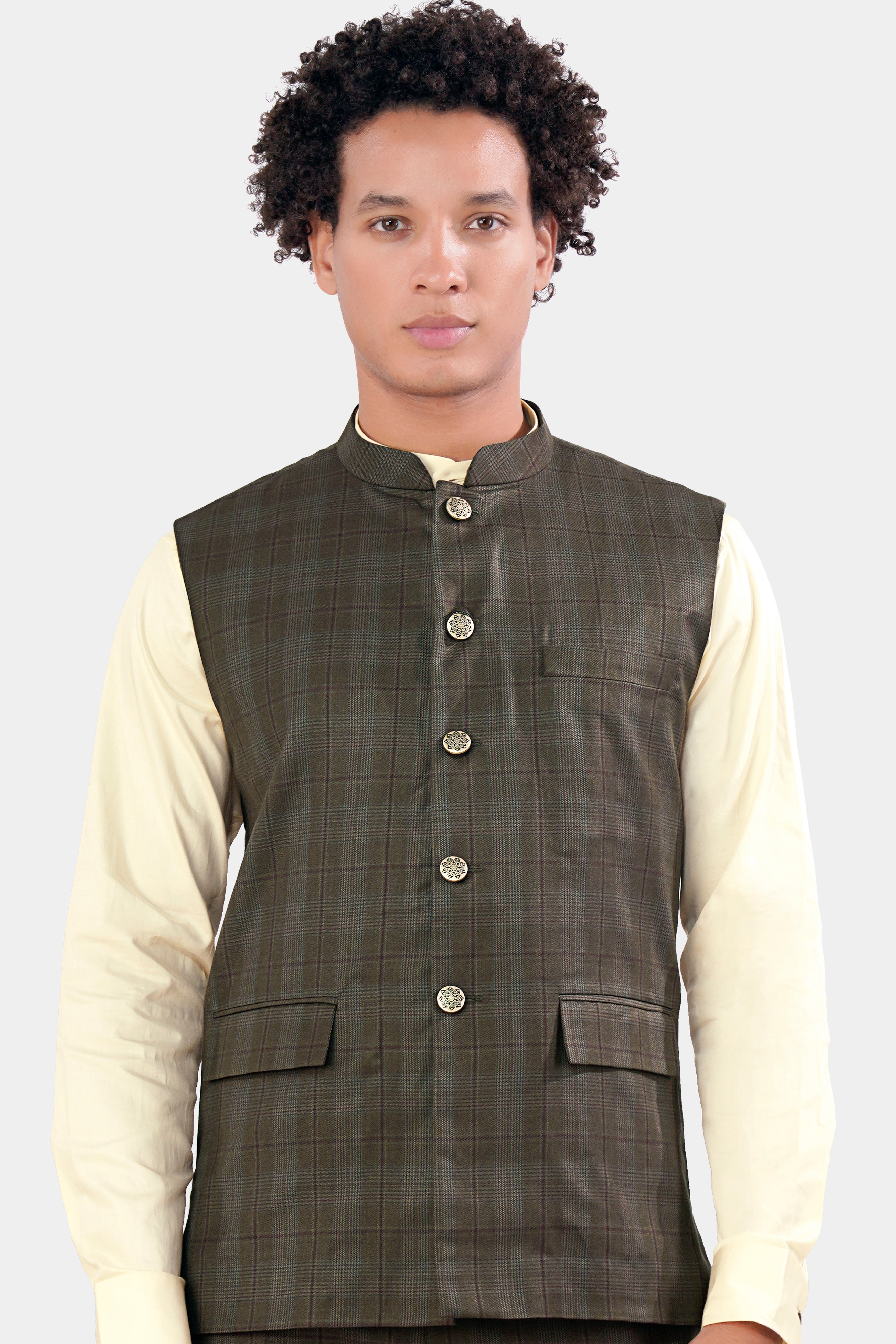 Waistcoat same size hot sale as jacket