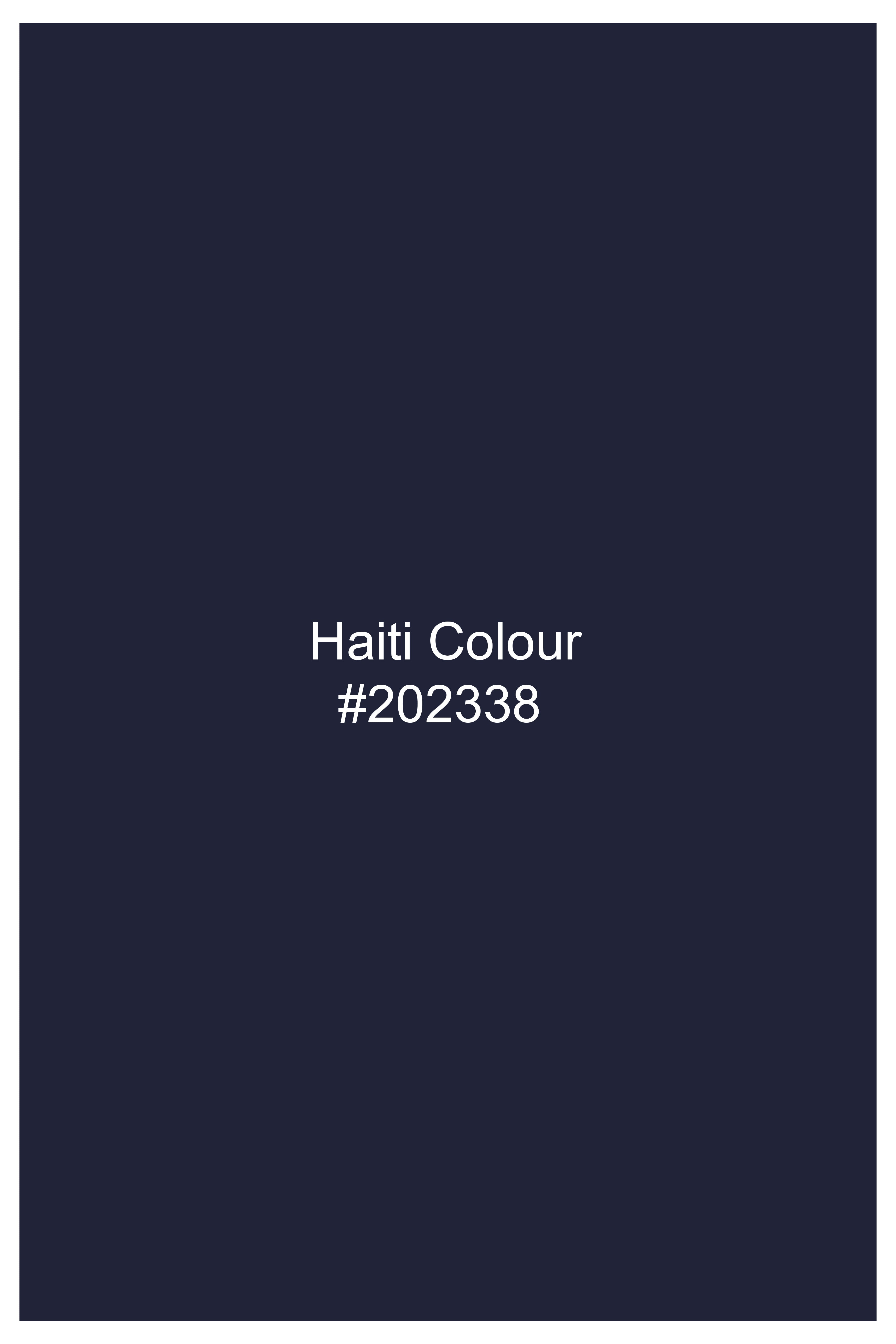 Haiti Blue Wool Rich Nehru Jacket WC2956-36, WC2956-38, WC2956-40, WC2956-42, WC2956-44, WC2956-46, WC2956-48, WC2956-50, WC2956-52, WC2956-54, WC2956-56, WC2956-58, WC2956-60