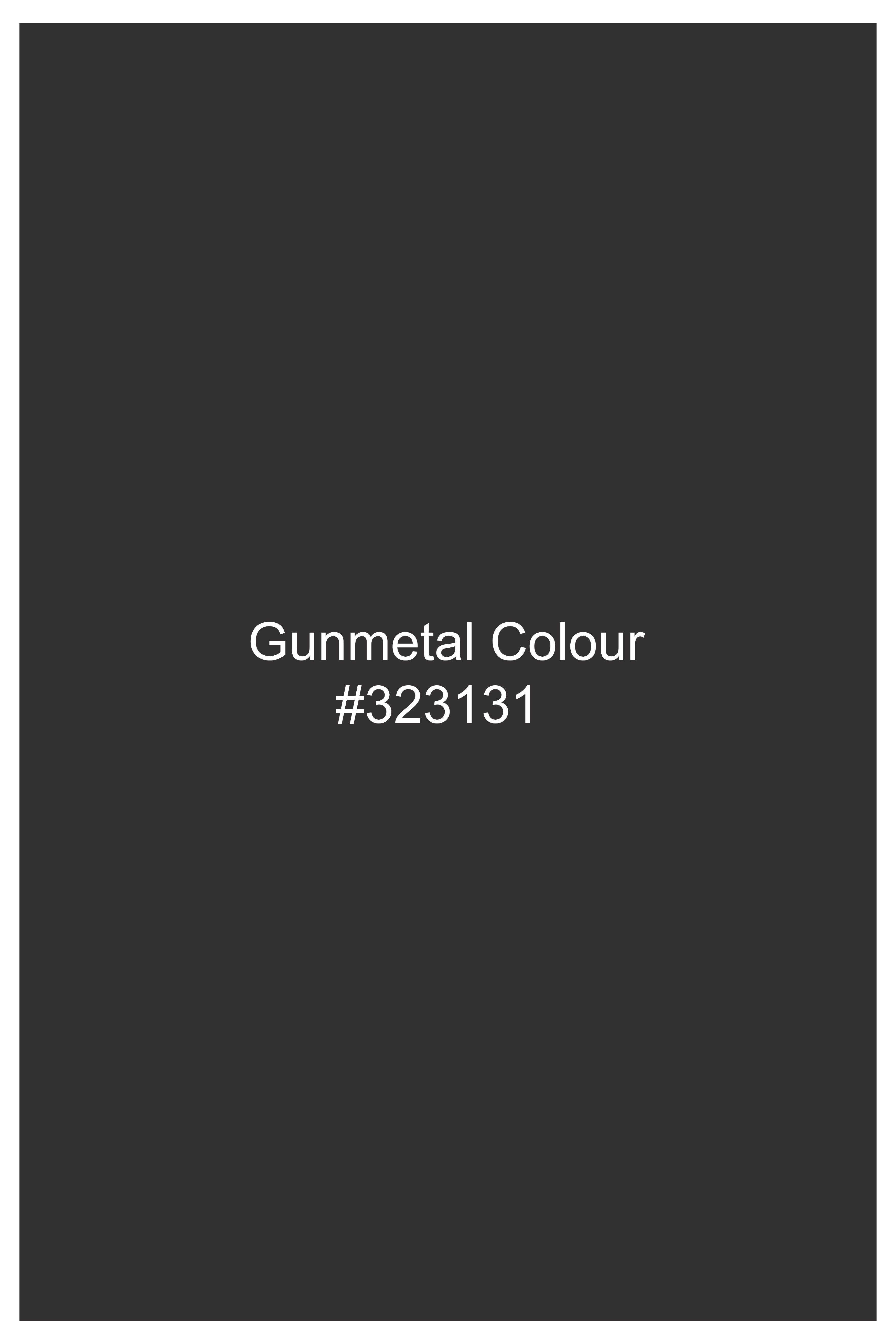 Gunmetal Black Denim Jumpsuit