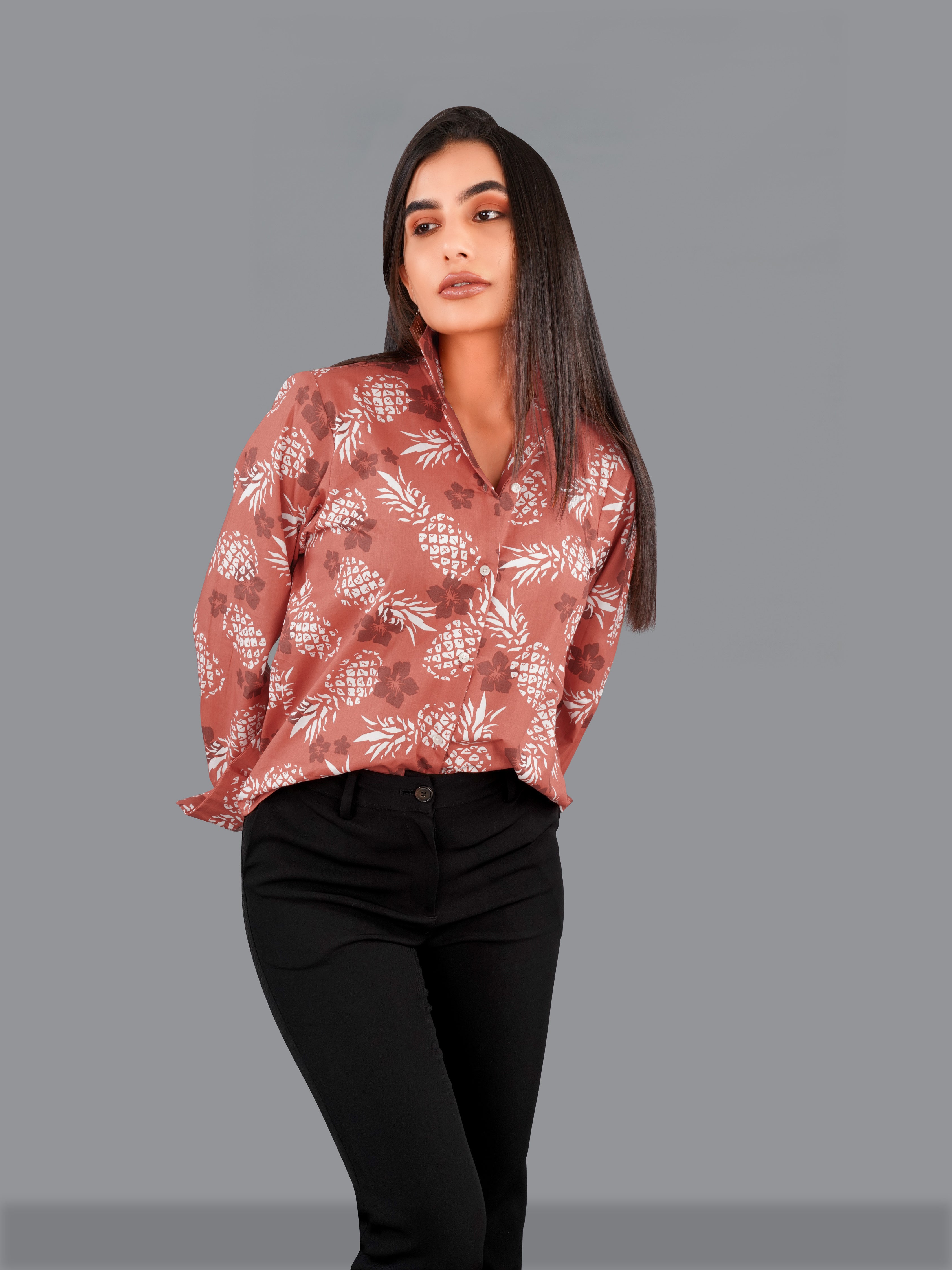 Pineapple dress hot sale shirt womens