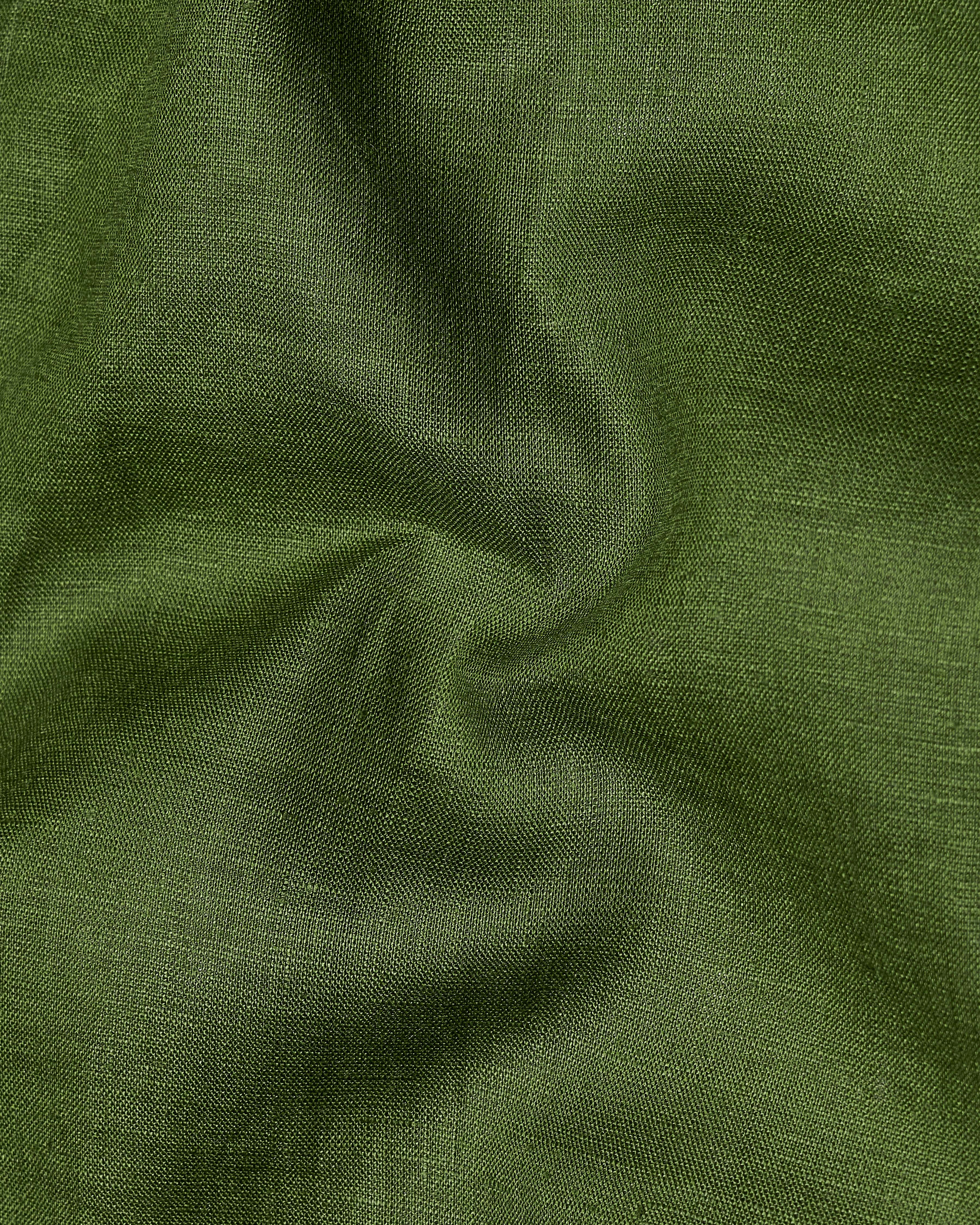 Asparagus Green Premium Linen Shirt WS039-GR-32, WS039-GR-34, WS039-GR-36, WS039-GR-38, WS039-GR-40, WS039-GR-42
