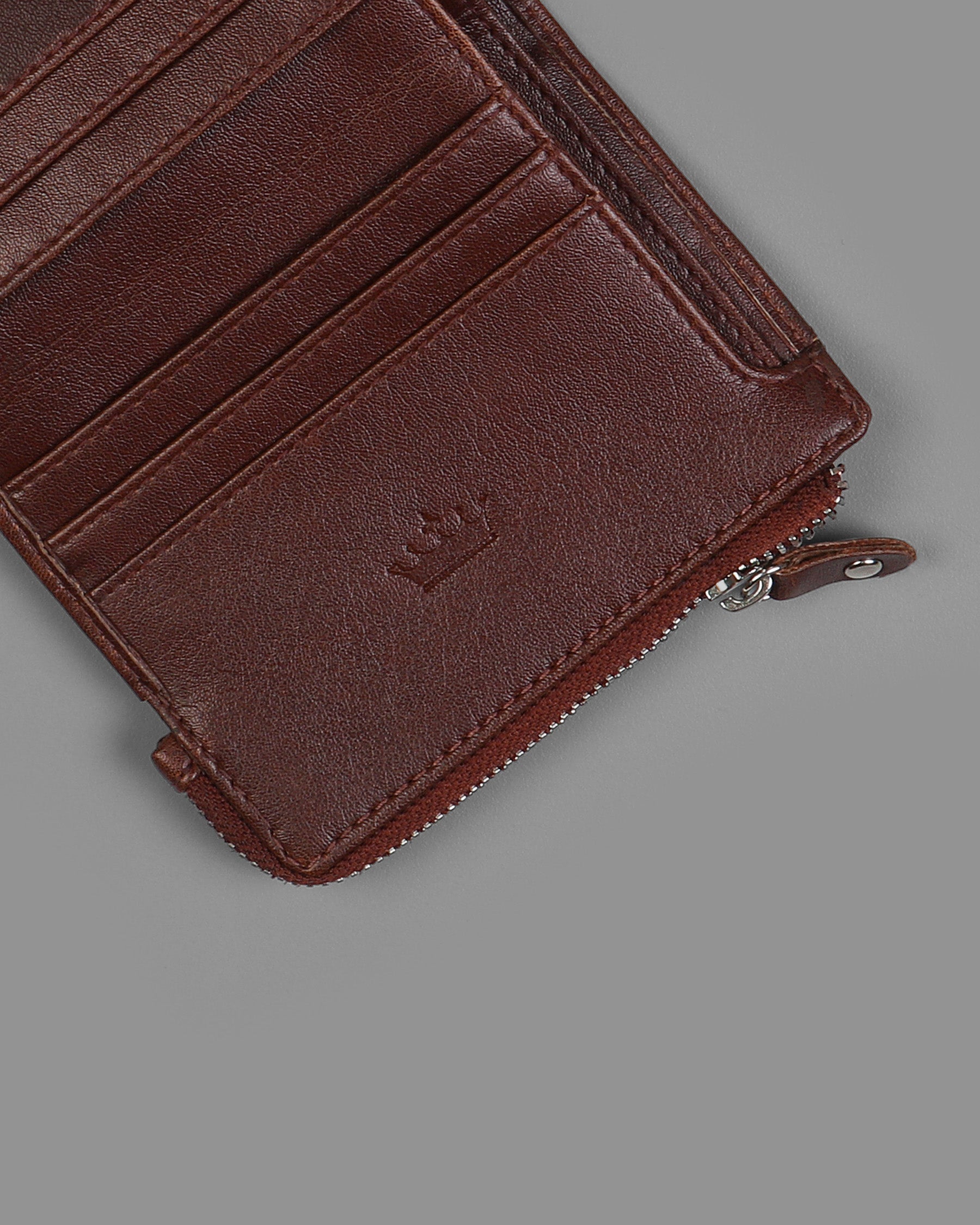 Tan Vegan Leather Handcrafted Wallet WT06