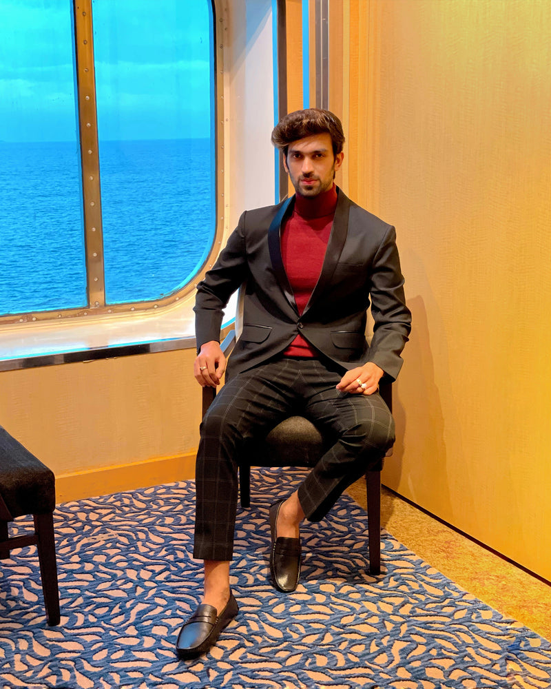 Jade Black Subtle Sheen Tuxedo Suit ST72BKL-36, ST72BKL-38, ST72BKL-40, ST72BKL-42, ST72BKL-44, ST72BKL-46, ST72BKL-48, ST72BKL-50, ST72BKL-52, ST72BKL-54, ST72BKL-56, ST72BKL-58, ST72BKL-60